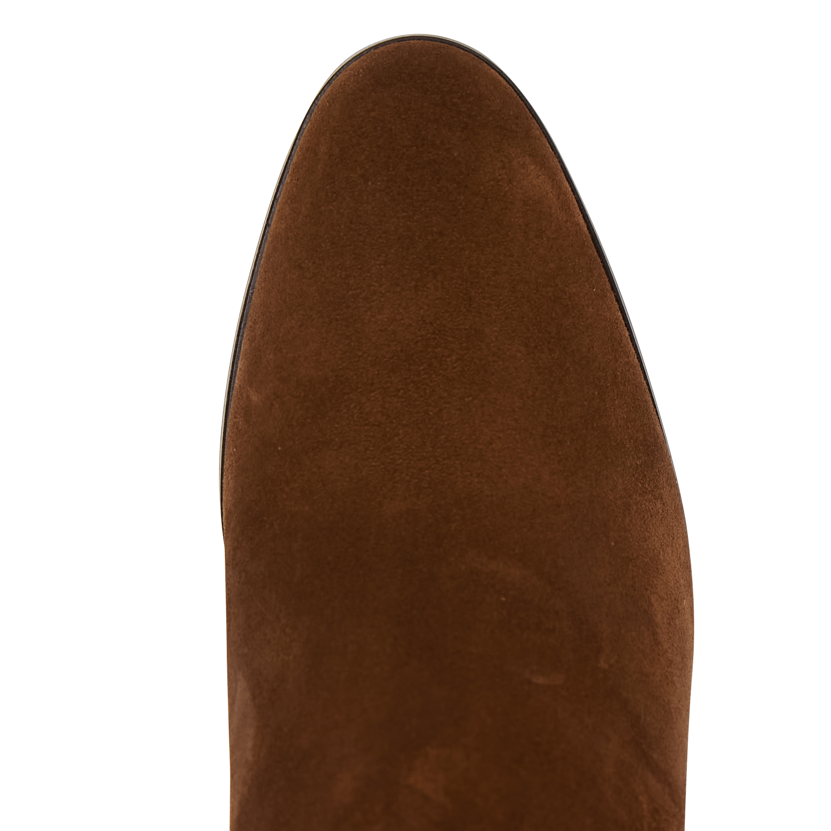 Bottines en cuir velours n°822 RIVECOUR Marron