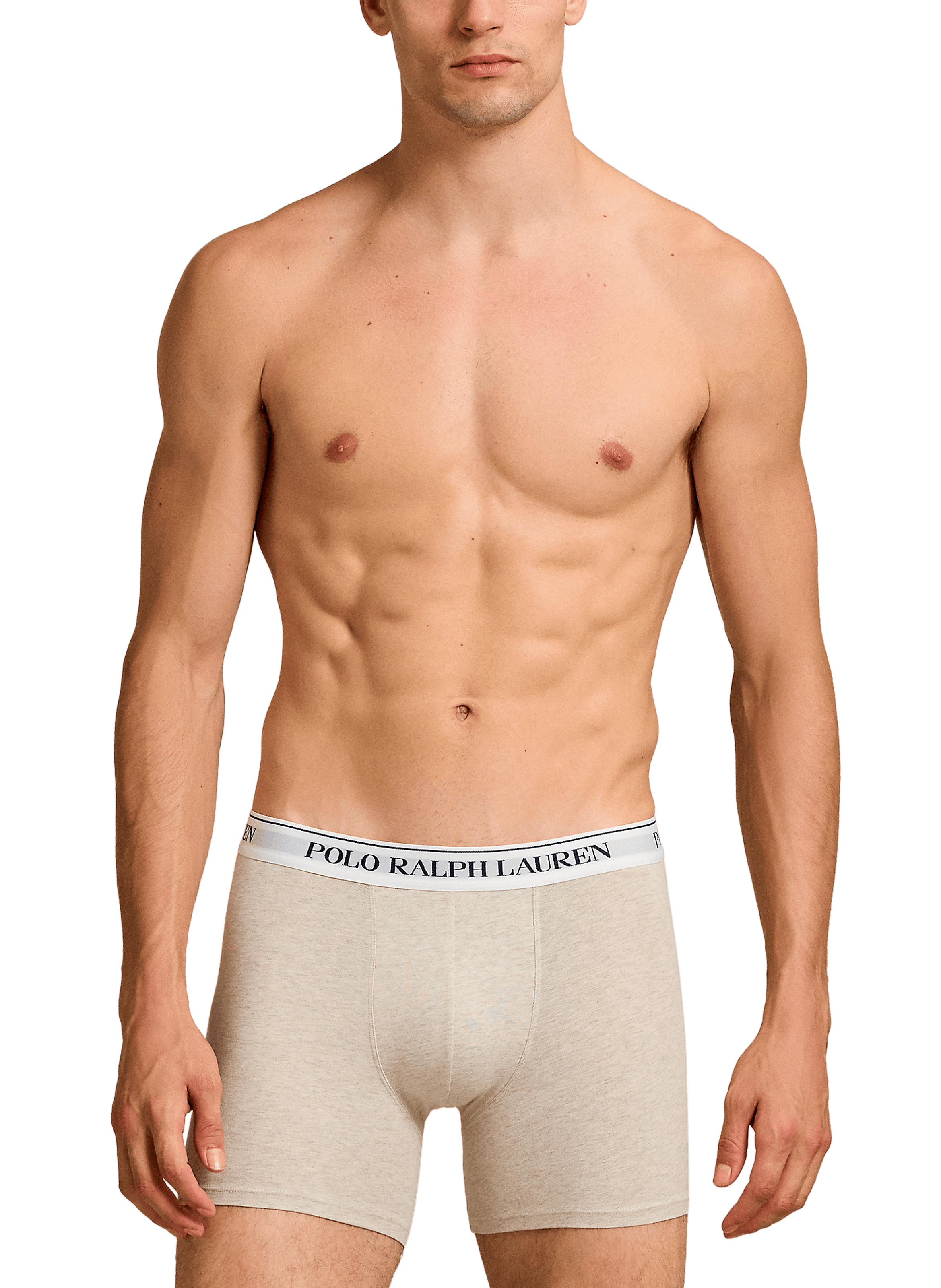 Lot de 3 boxers en coton mélangé POLO RALPH LAUREN Multicolore