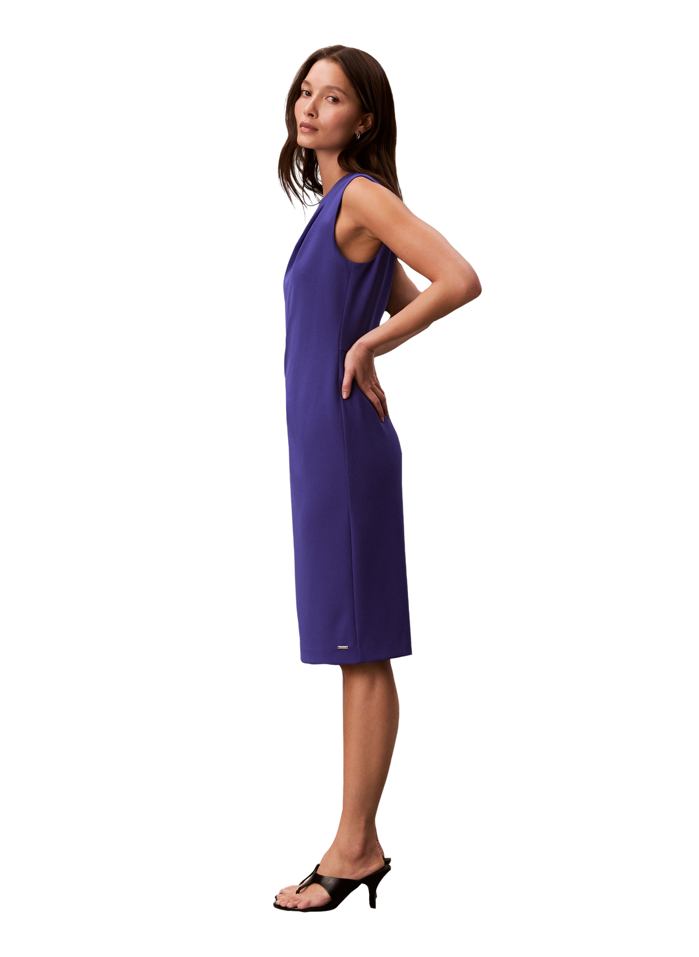 Robe droite unie CALVIN KLEIN Bleu