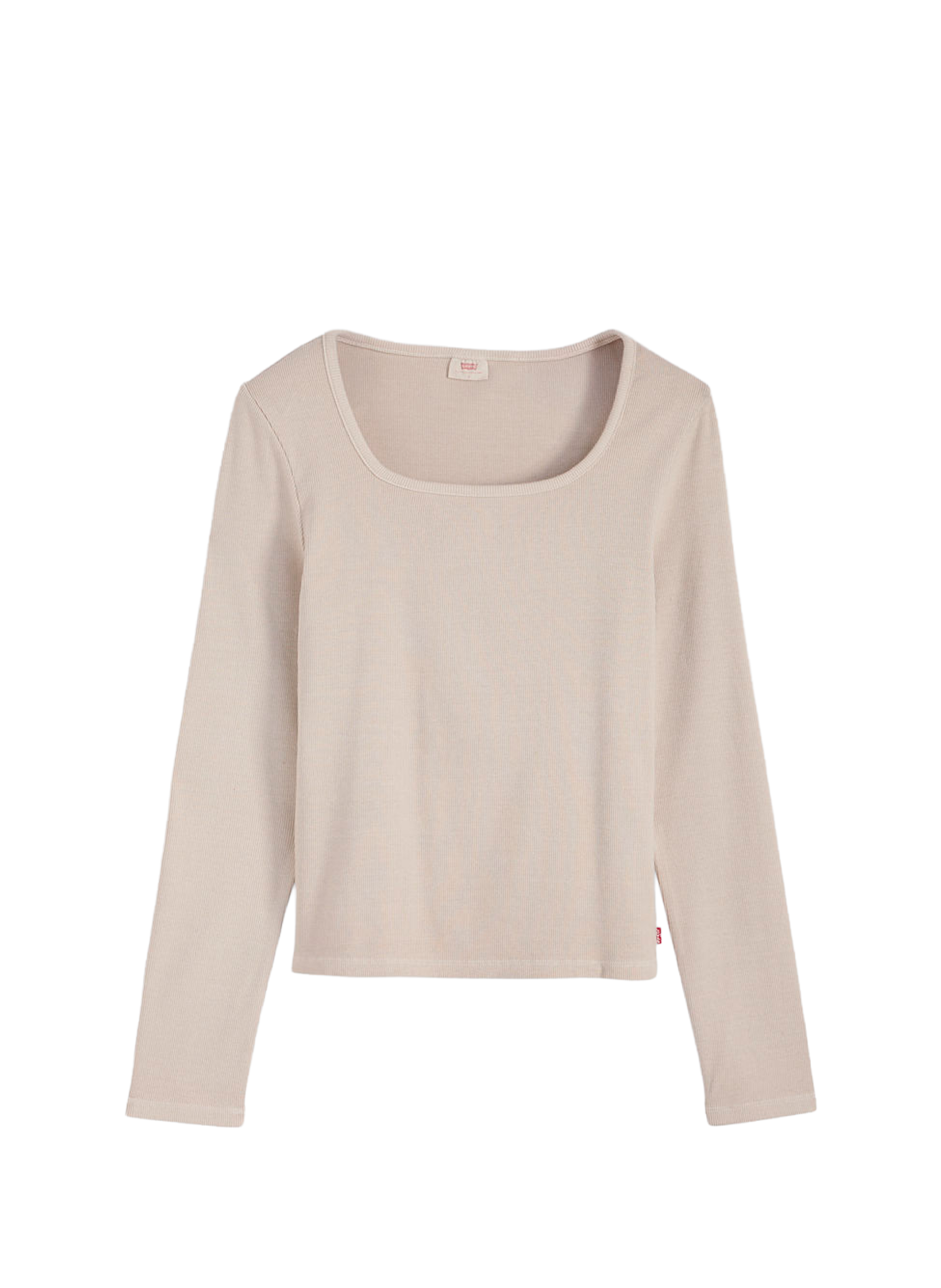 T-shirt droit en coton mélangé LEVI'S Gris