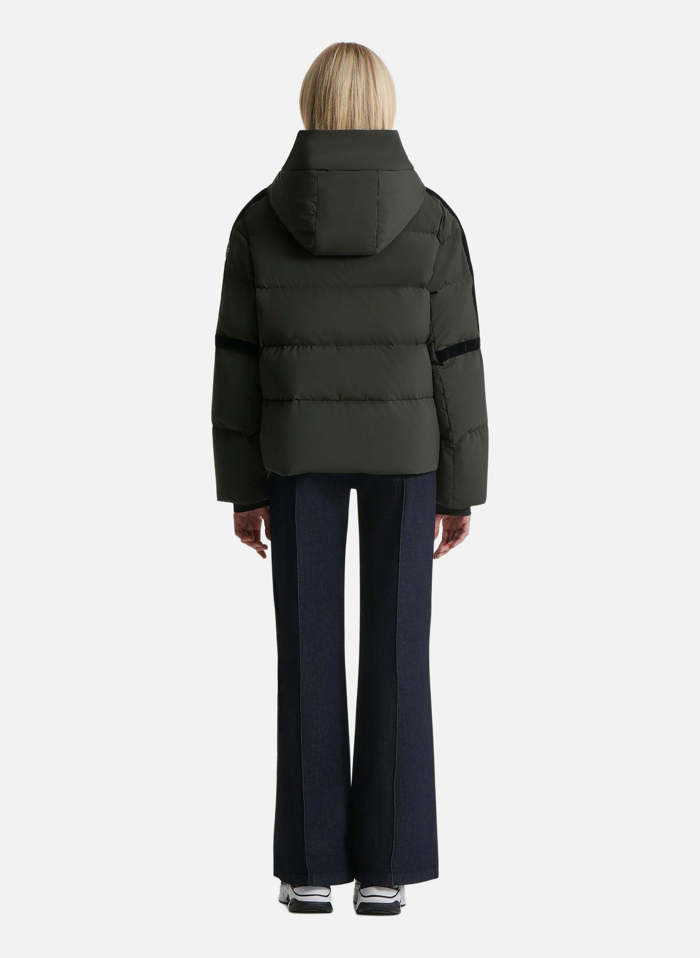 Doudoune barsy col montant coupe regular FUSALP Vert