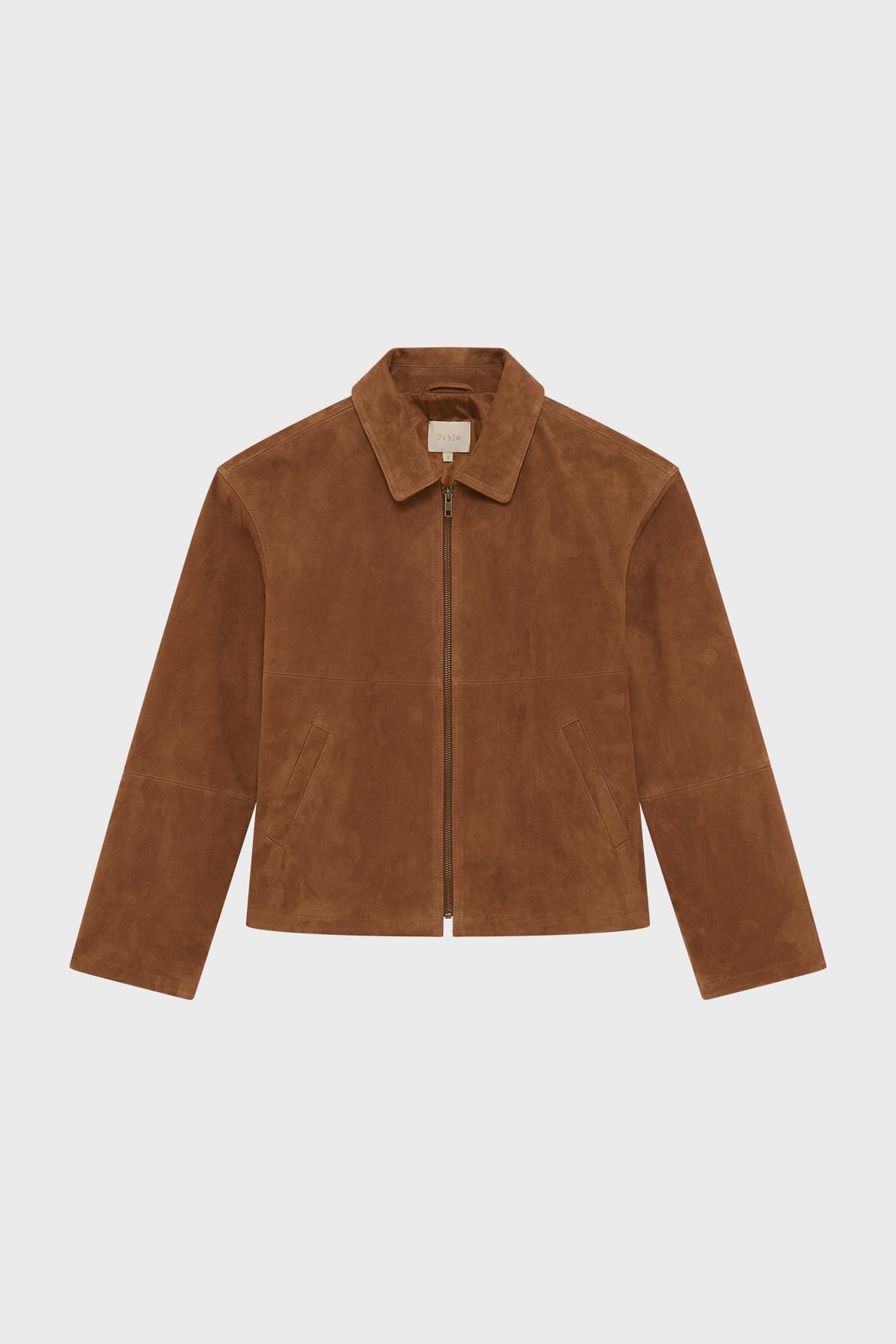 Blouson en cuir velours - rosella PABLO Beige