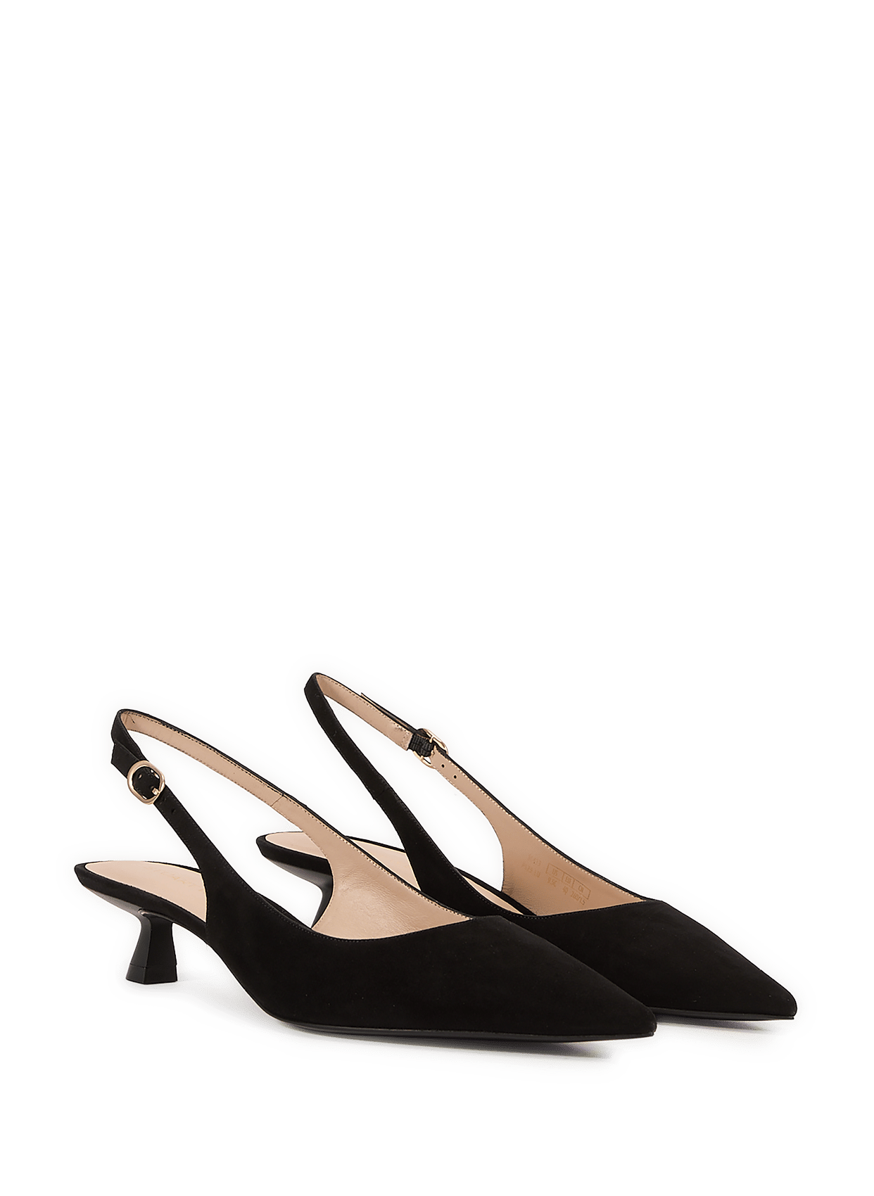Slingback Stuart Sculpht 35 en cuir suédé STUART WEITZMAN Noir