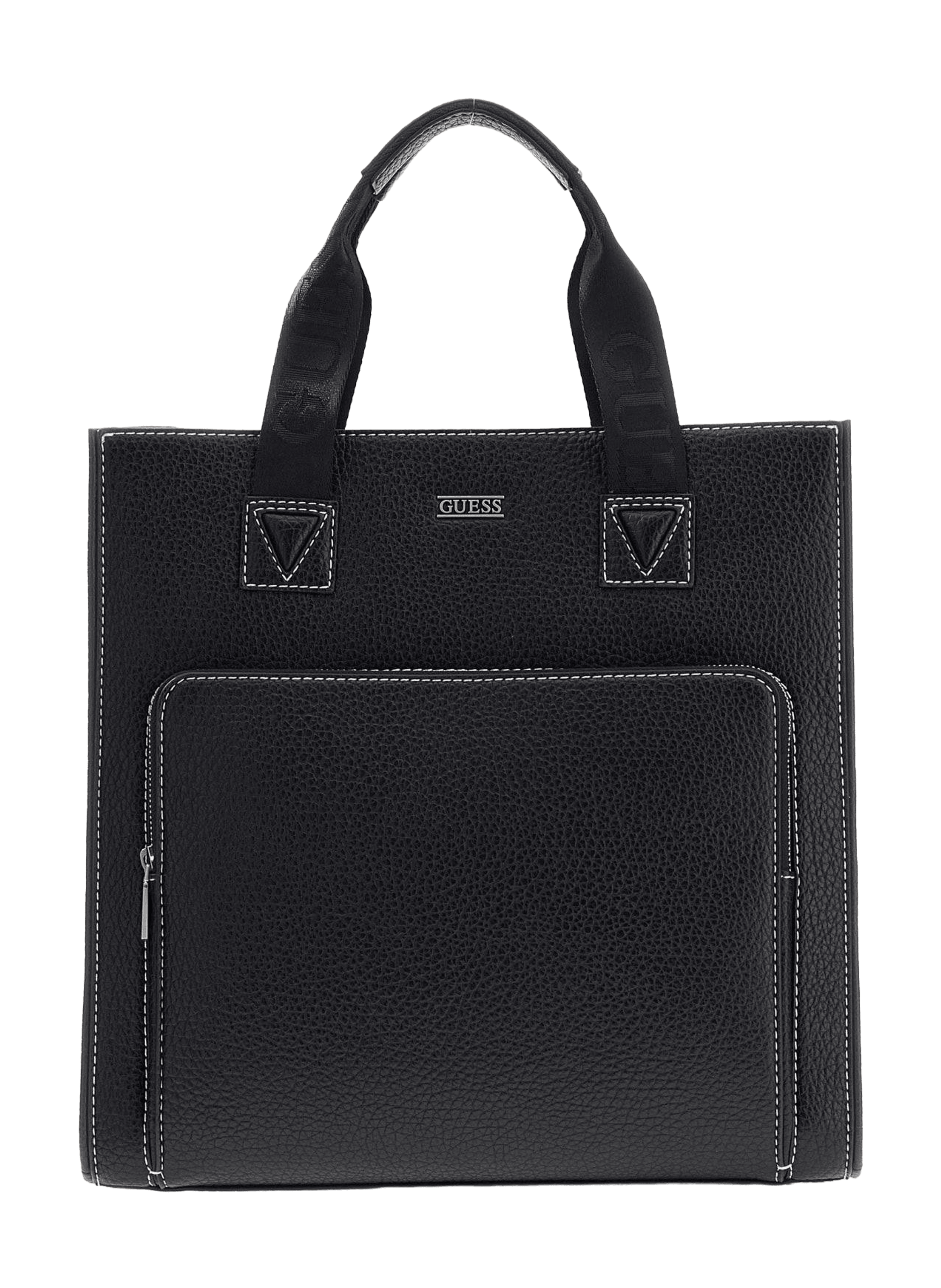 Tote bag with logo GUESS Black