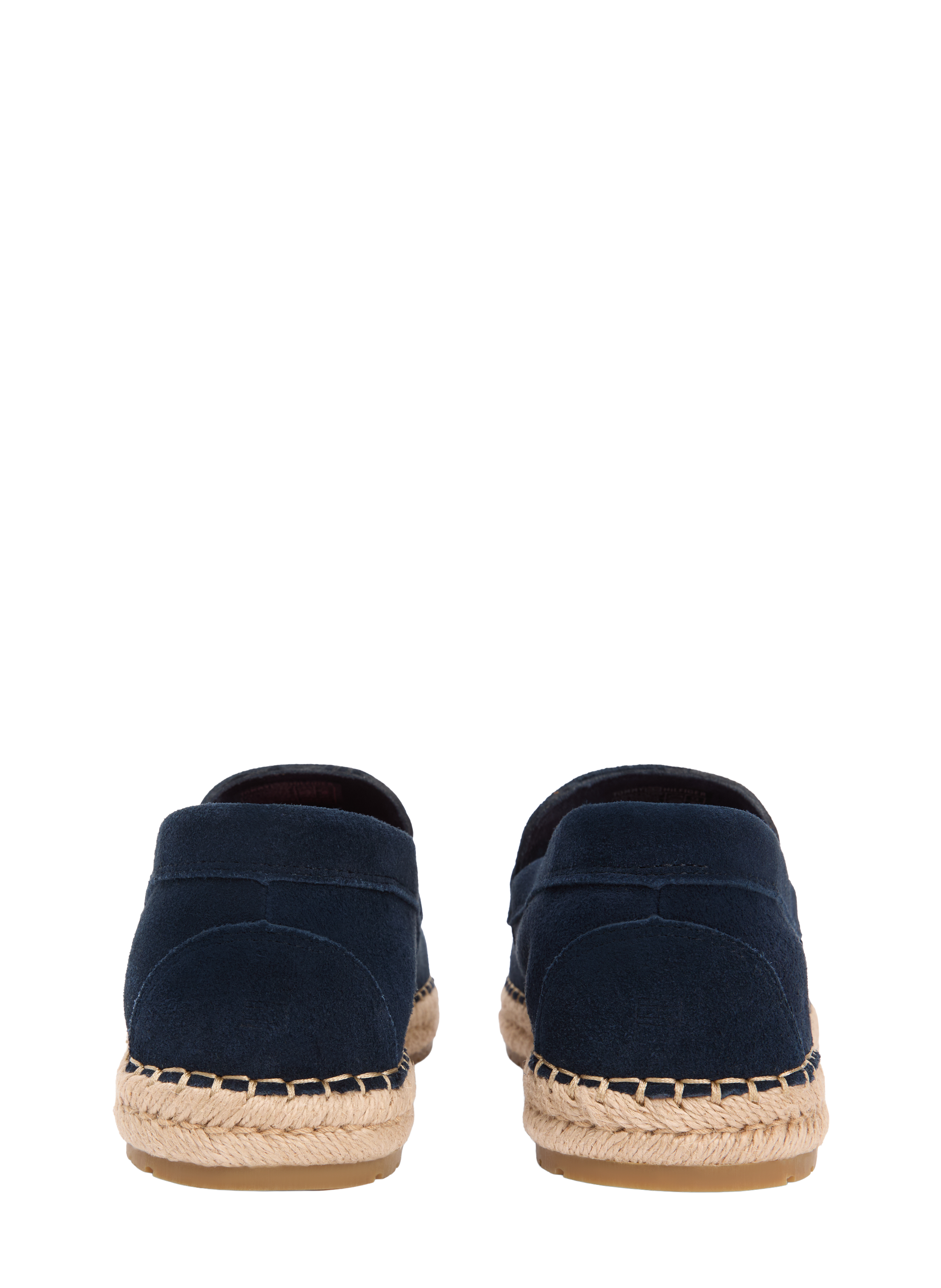 Derbies en daim à bout mocassin TOMMY HILFIGER Bleu