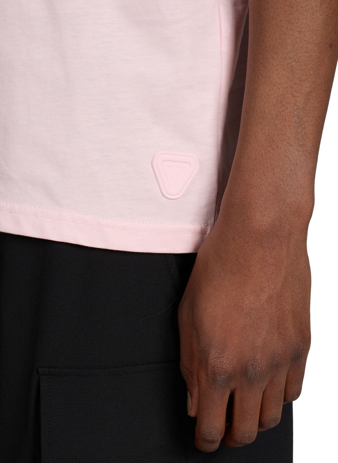 T-shirt Leonce Logo en coton GERTRUDE ET GASTON Rose