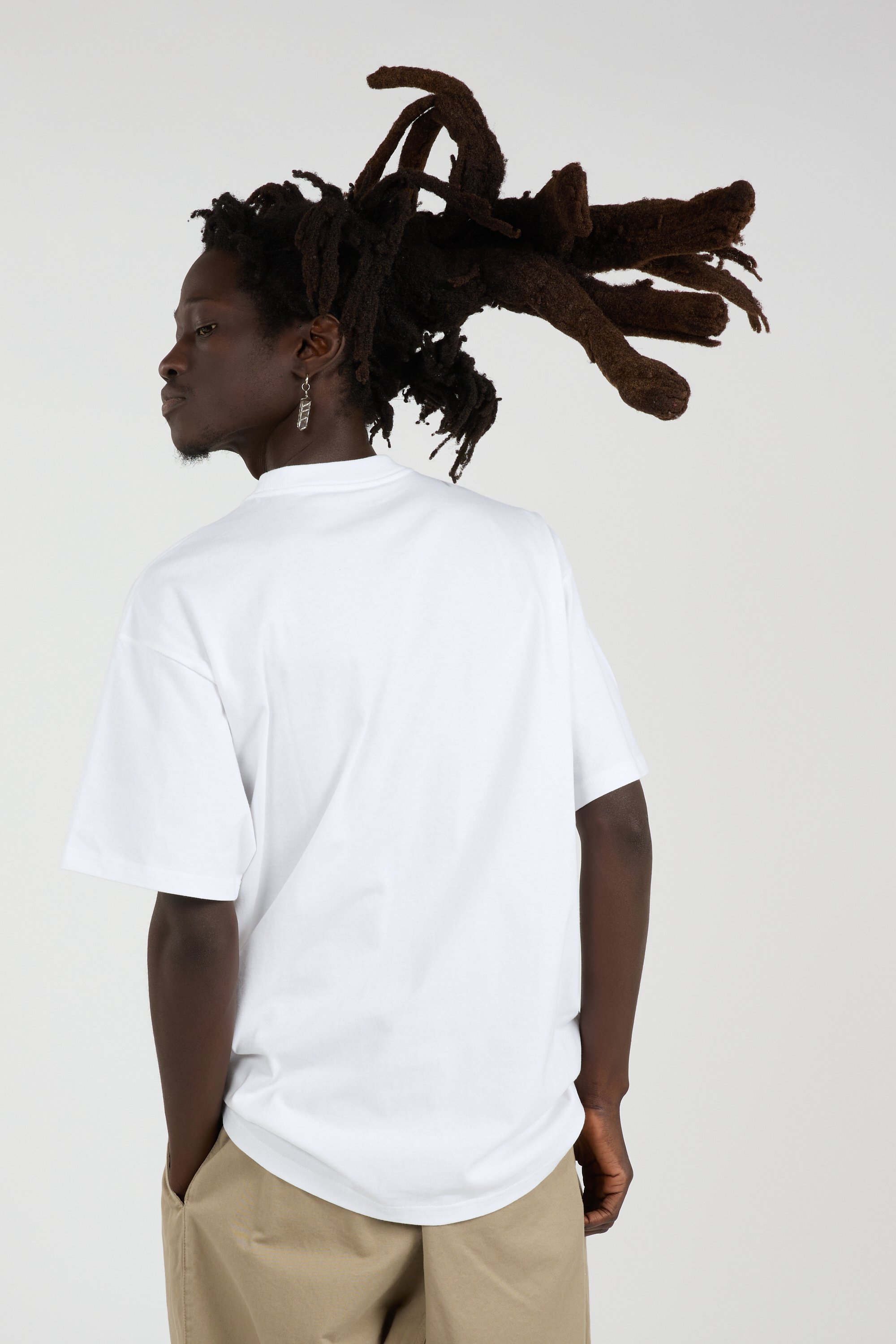 T-shirt s/s barbwire c t-shirt CARHARTT WIP Blanc