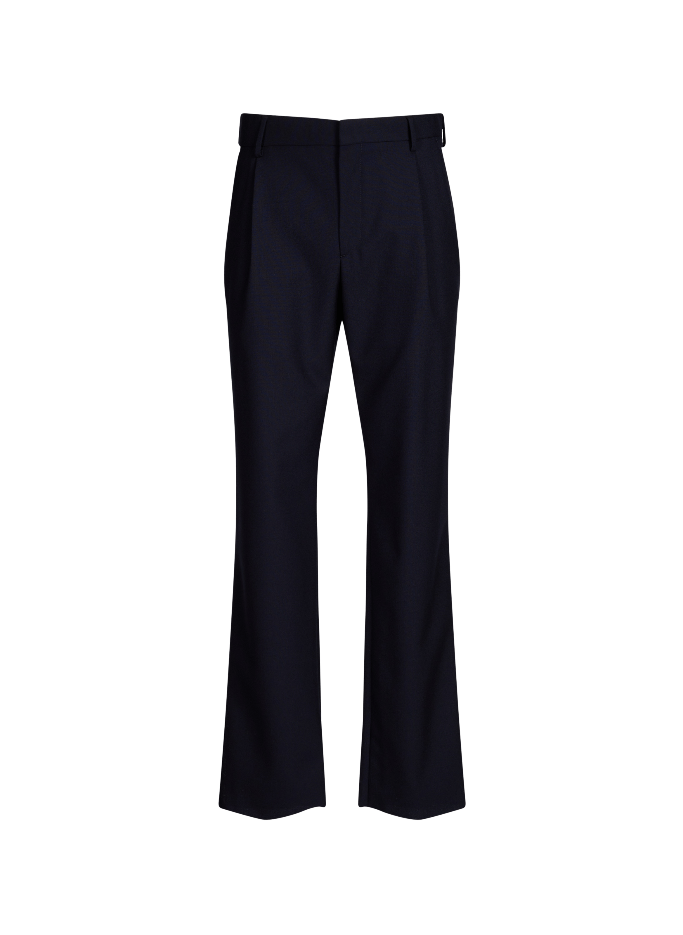 Straight wool suit pants SAISON 1865 Blue