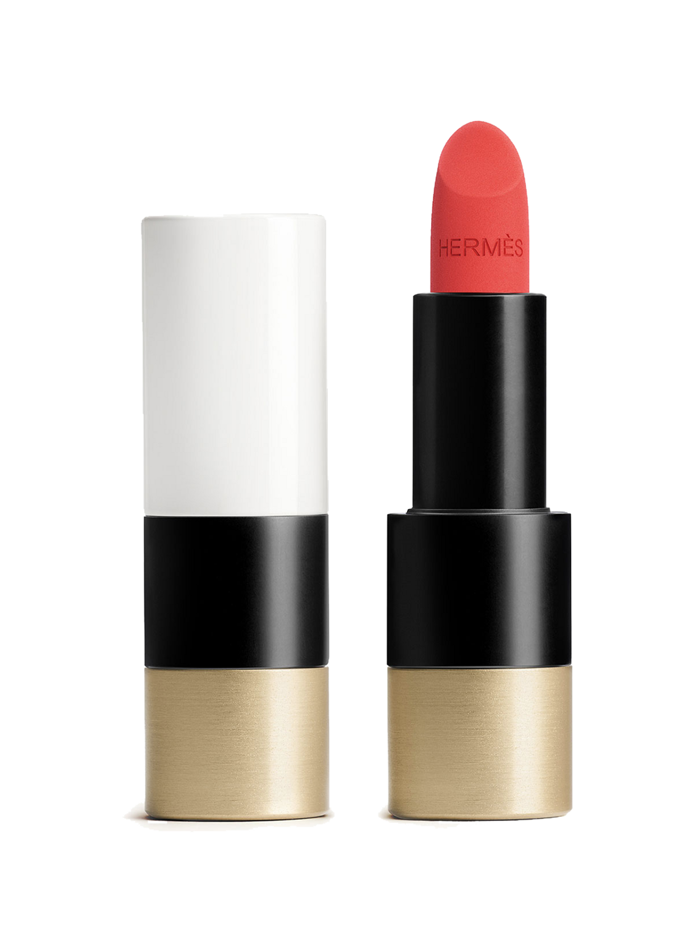 Rouge Hermès, Rouge à lèvres mat HERMÈS 46 - rouge exotique