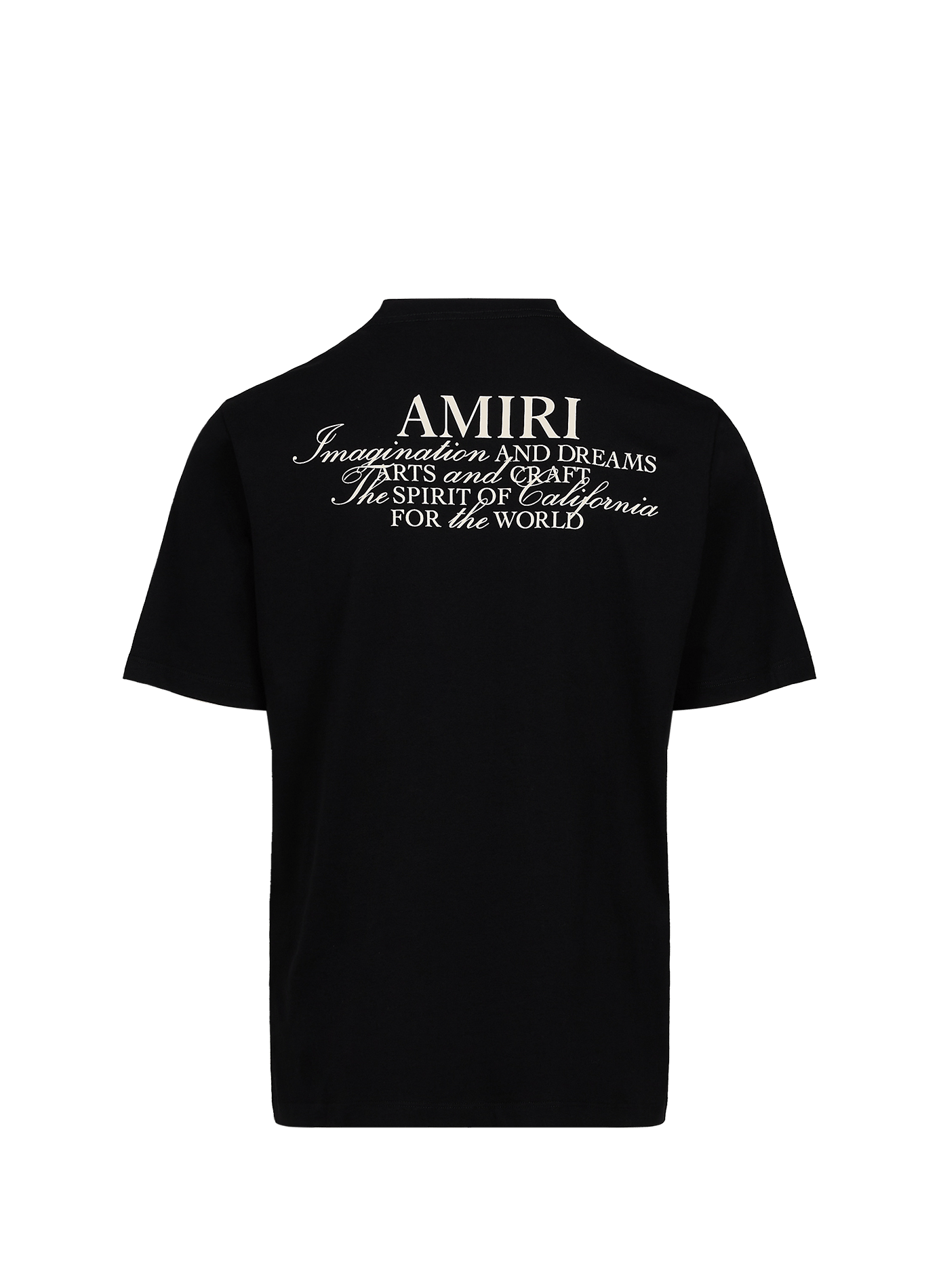 T-shirt en coton à motif AMIRI Noir