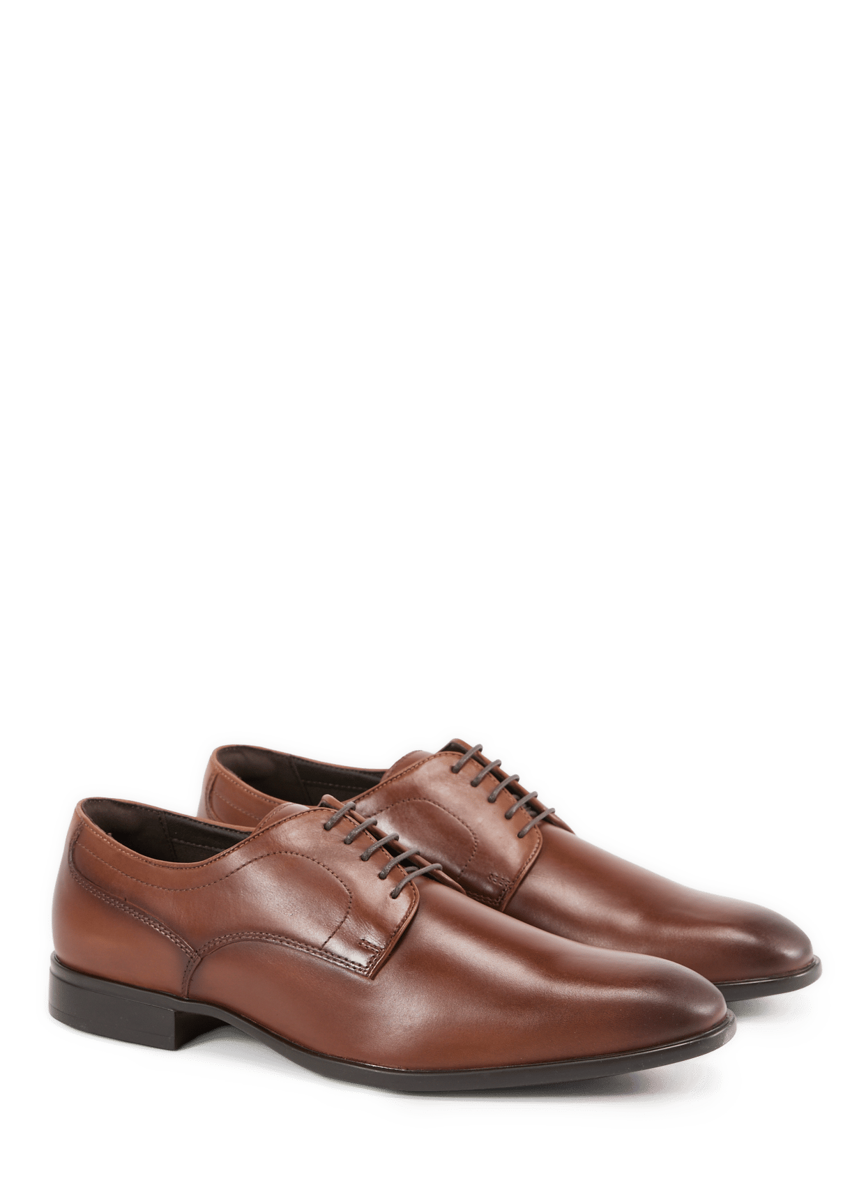 Leather Derbies GEOX Brown