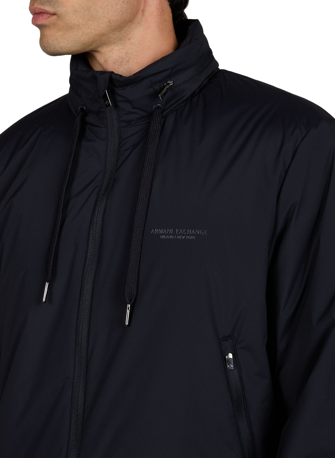 Bomber met opstaande kraag ARMANI EXCHANGE Blauw