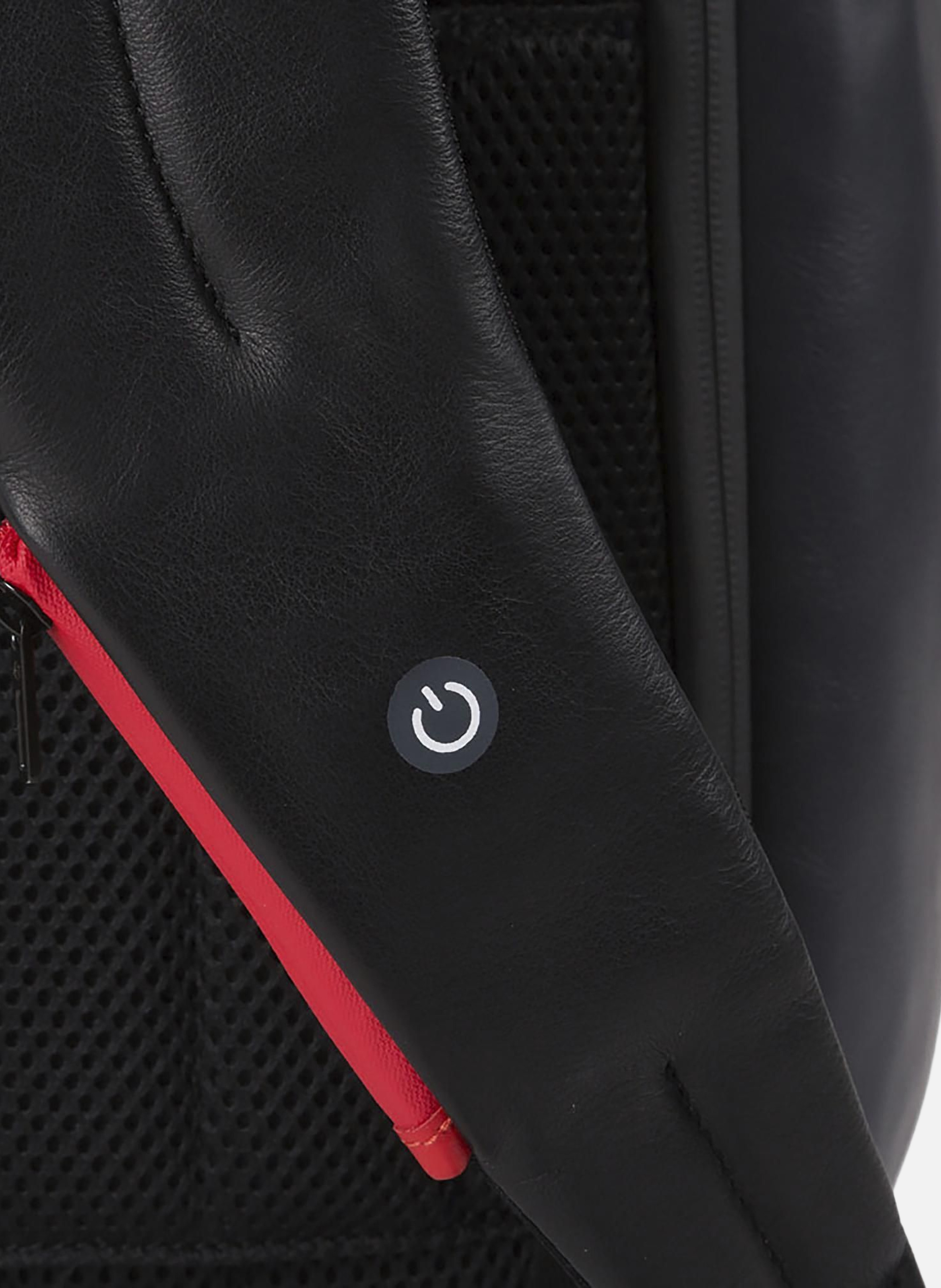 Laptop backpack 15,6" with led light PIQUADRO Grey