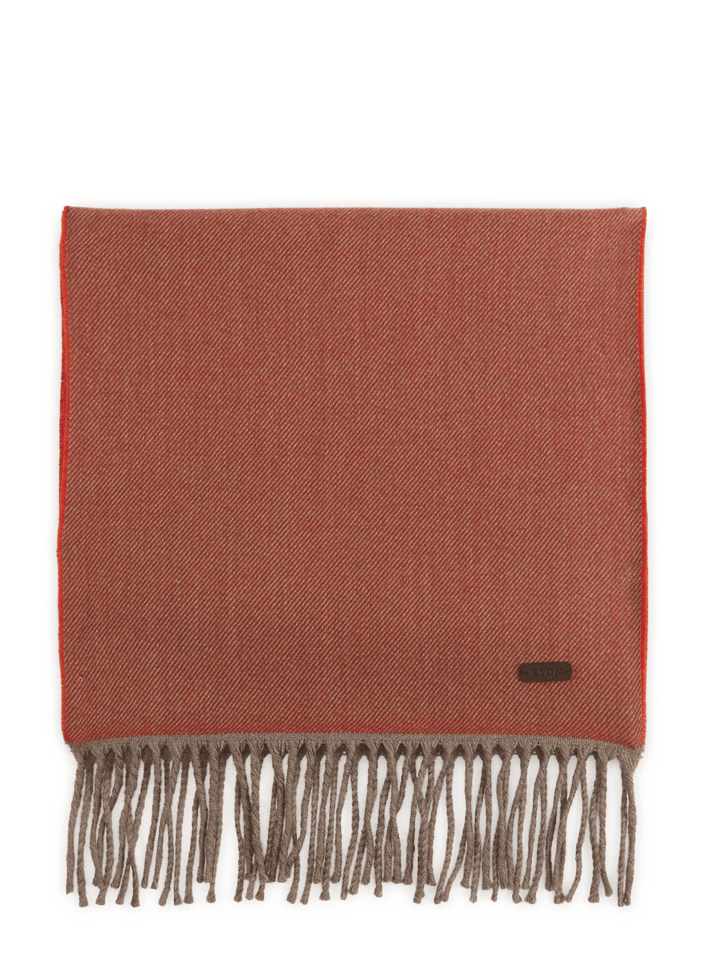 Wool scarf ETON Orange