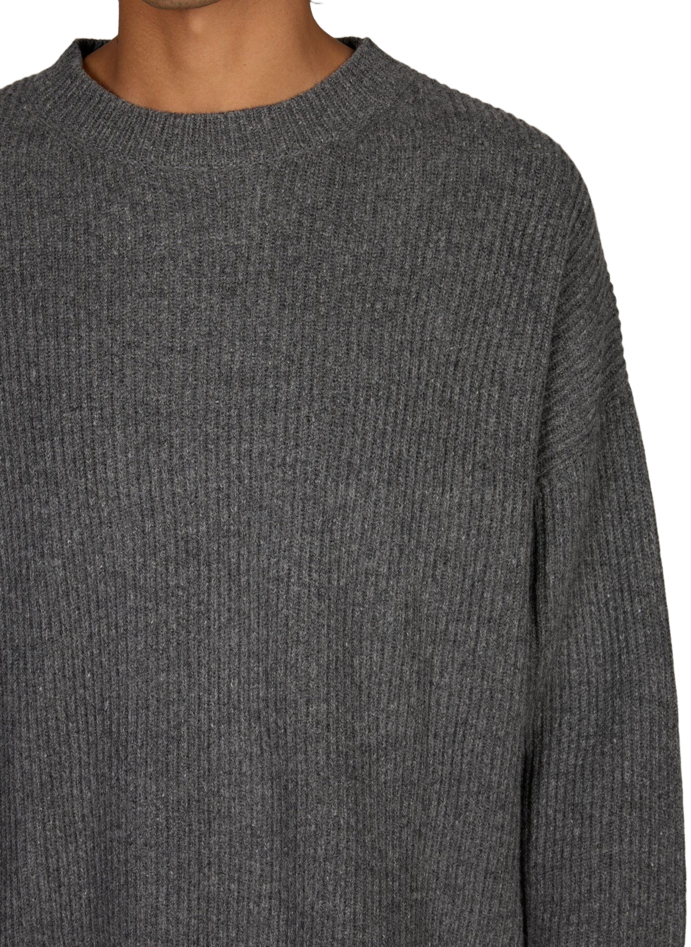 Straight wool jumper BELLEROSE Grey
