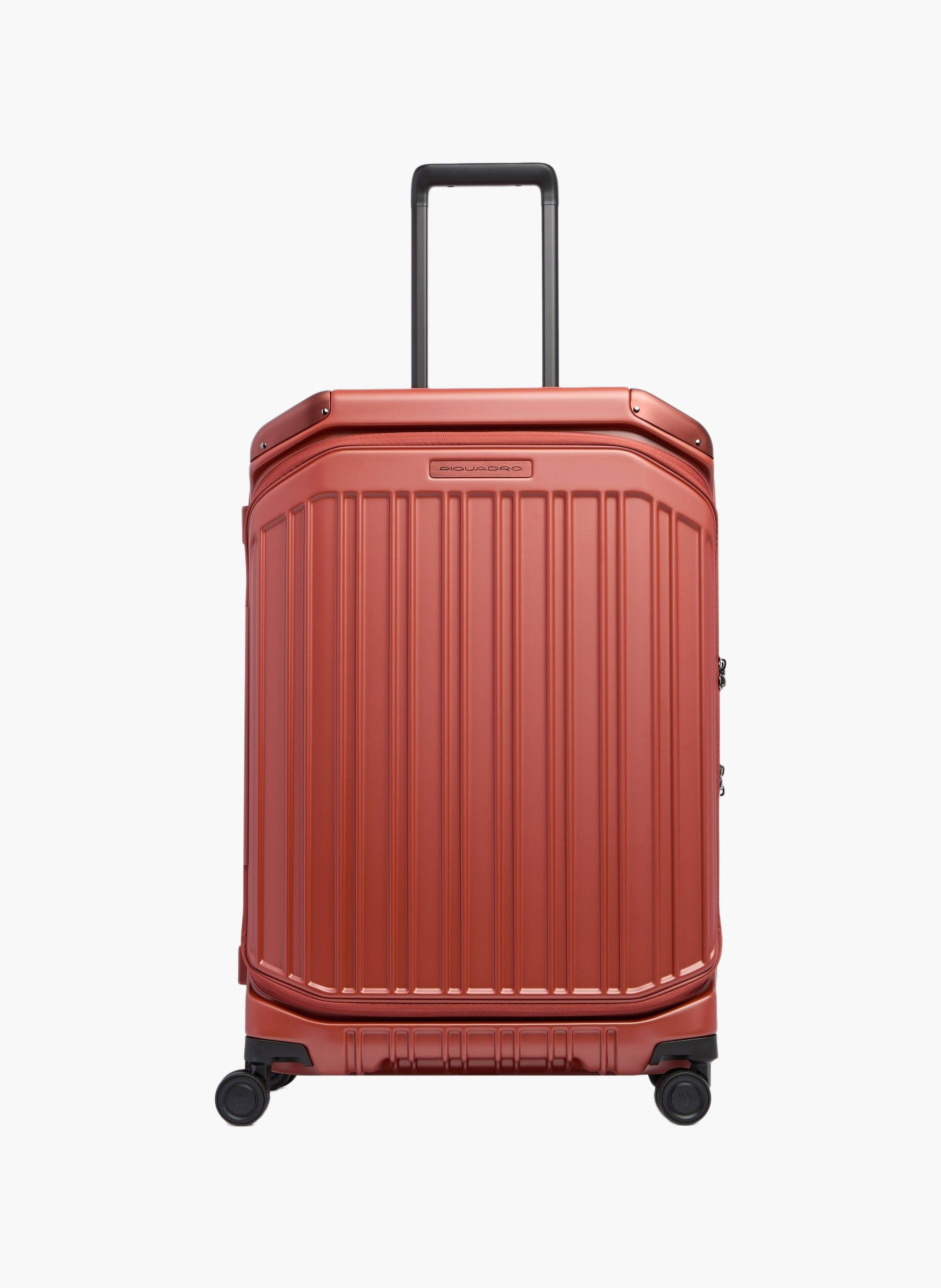 Valise taille moyenne à 4 roues expansible PIQUADRO Marron