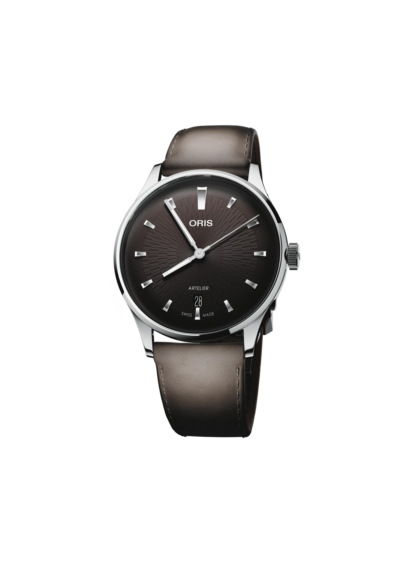 Montre automatique Artelier Date en cuir