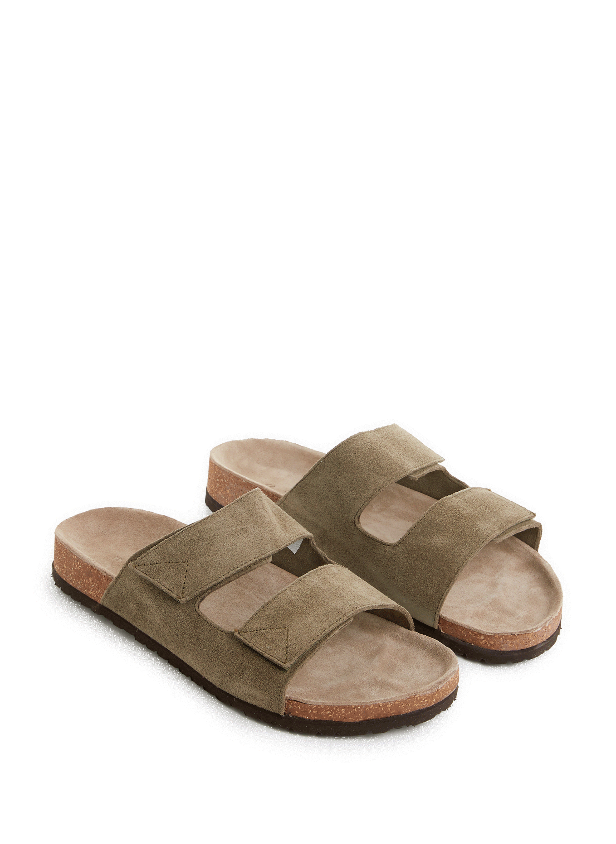 Claquettes Slhbastian en suède