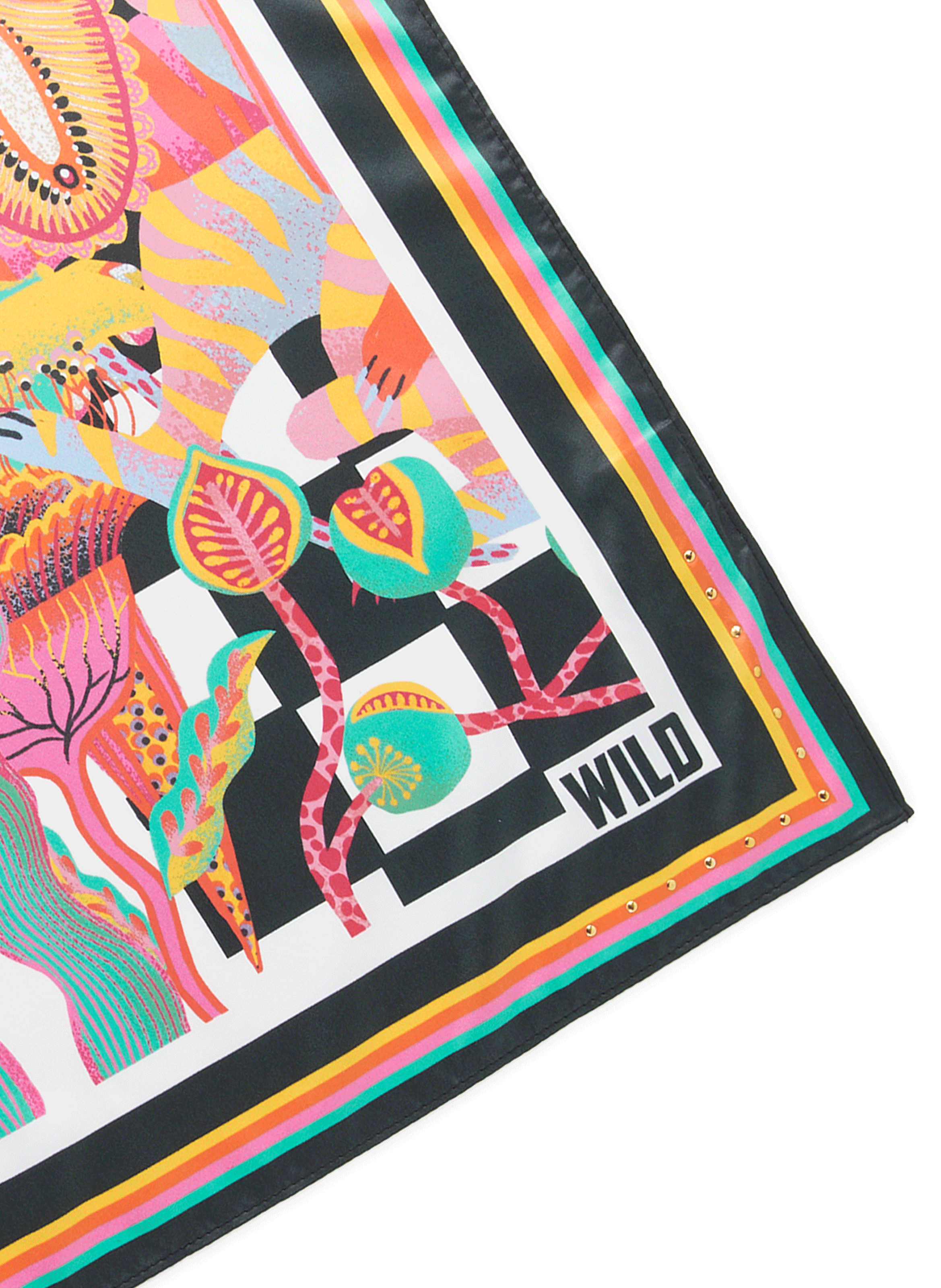 Foulard à imprimé Chess