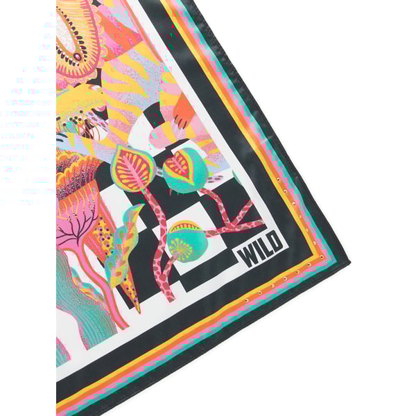 Foulard à imprimé Chess