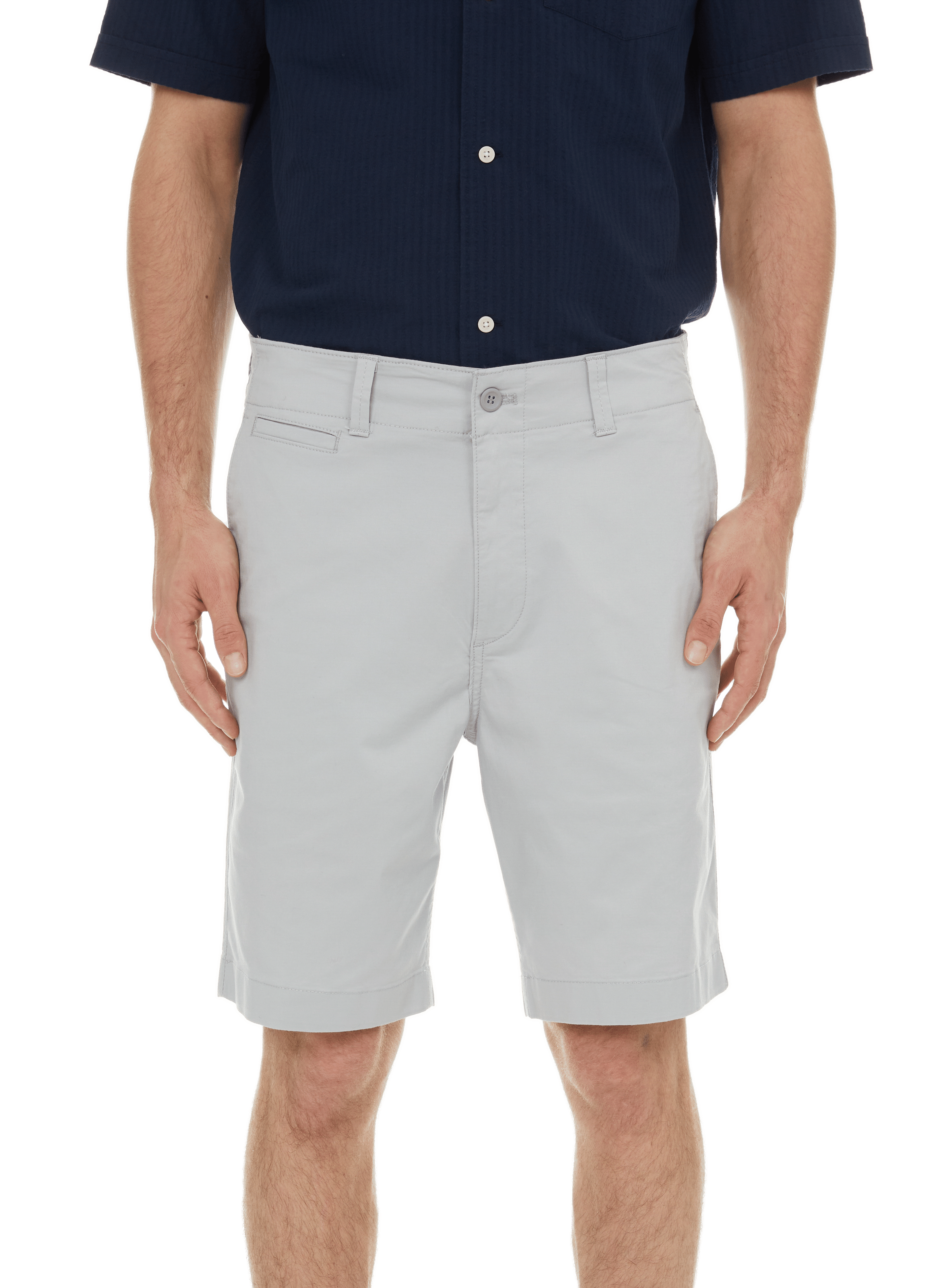 DOCKERS Plain cotton shorts Grey