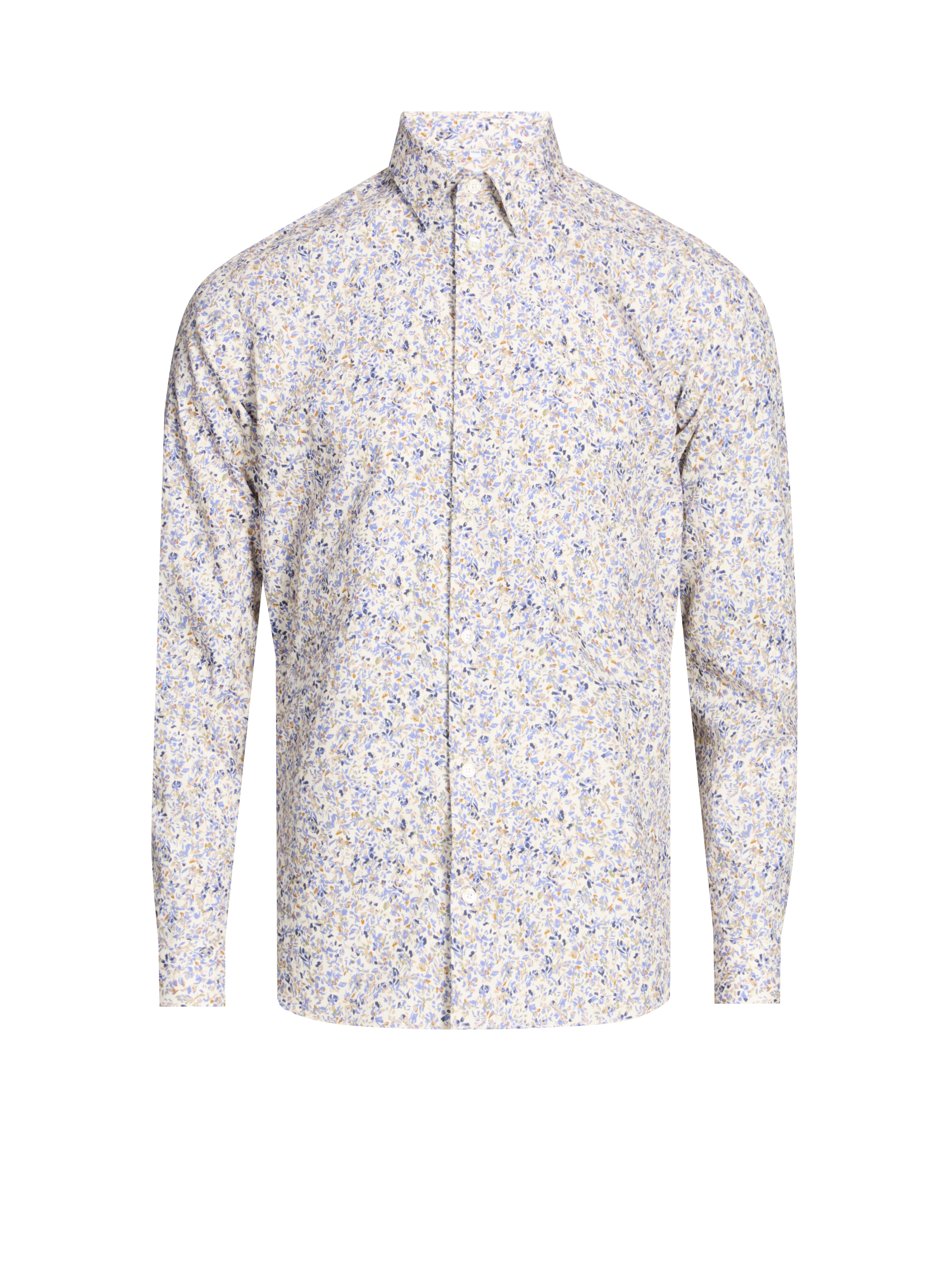 Chemise Slim imprimée  AU PRINTEMPS PARIS Beige