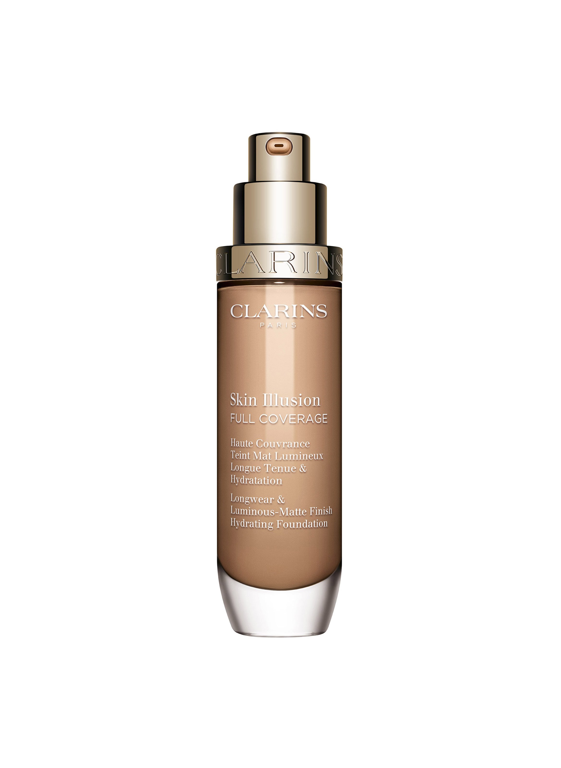 Skin Illusion Full Coverage - Haute Couvrance Teint Mat Lumineux Longue Tenue & Hydratation CLARINS 107c