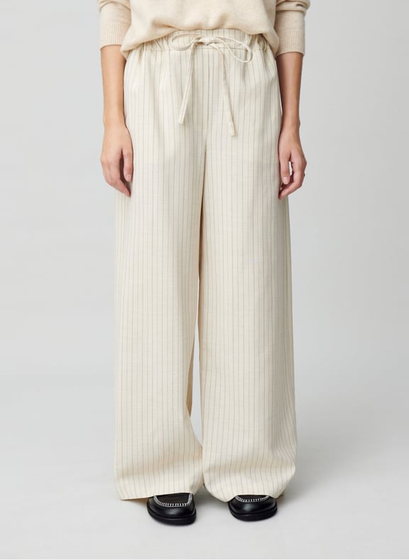 Pantalon large à rayures Multicolore by CLAUDIE PIERLOT CLAUDIE PIERLOT Pantalon large à rayures Multicolore
