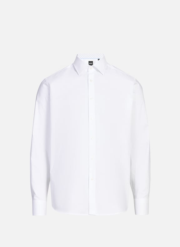 Chemise en coton Blanc by BOSS BOSS Chemise en coton Blanc
