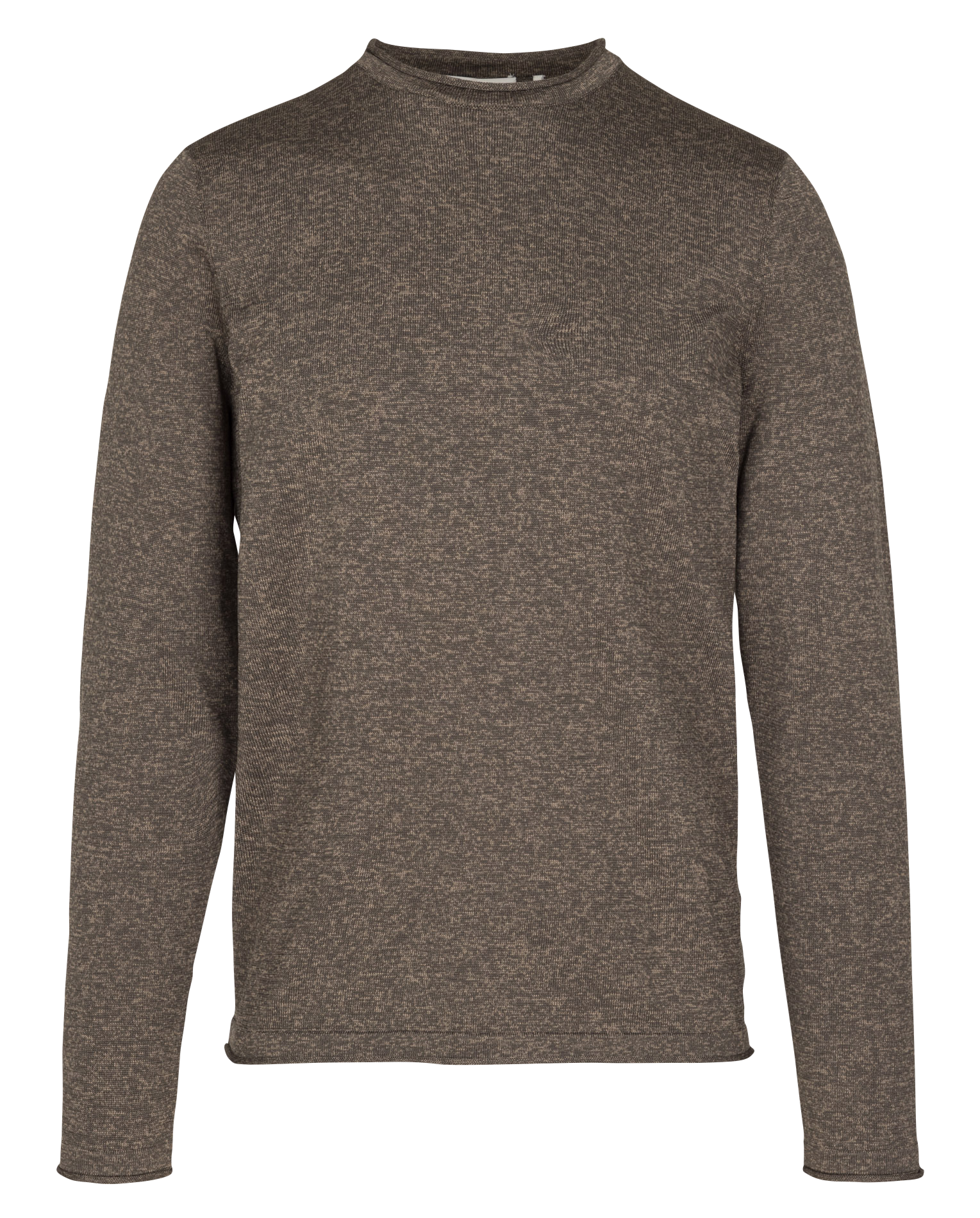 Pull droit en maille IKKS Kaki