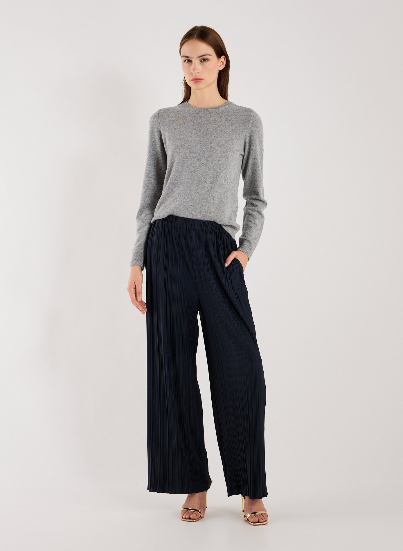 Pull en cachemire  AU PRINTEMPS PARIS Gris