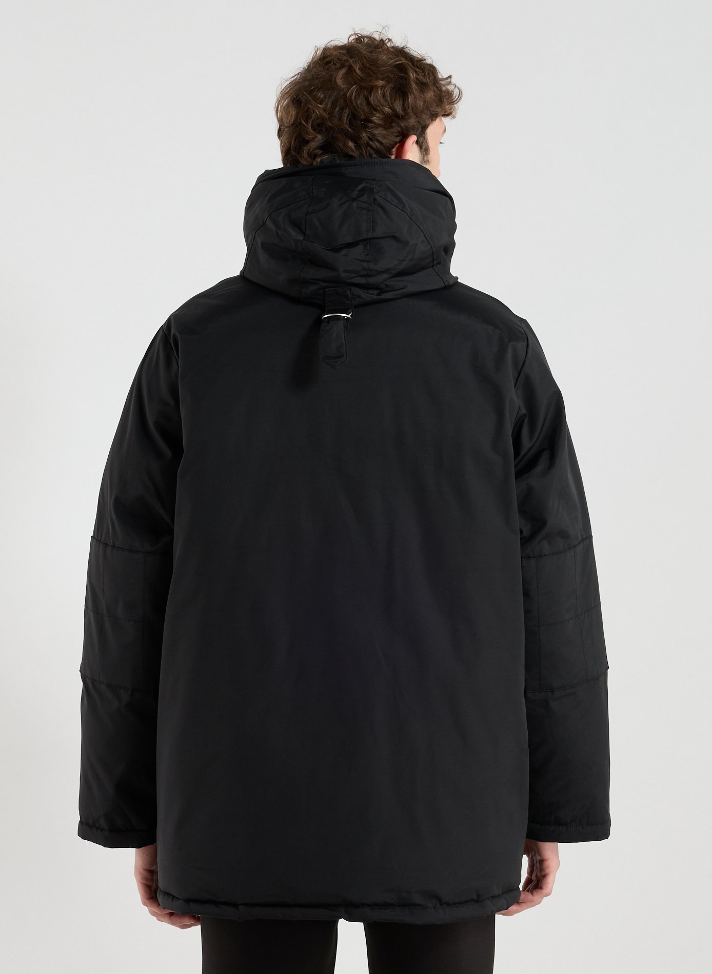 Parka mi-longue SCHOTT Noir