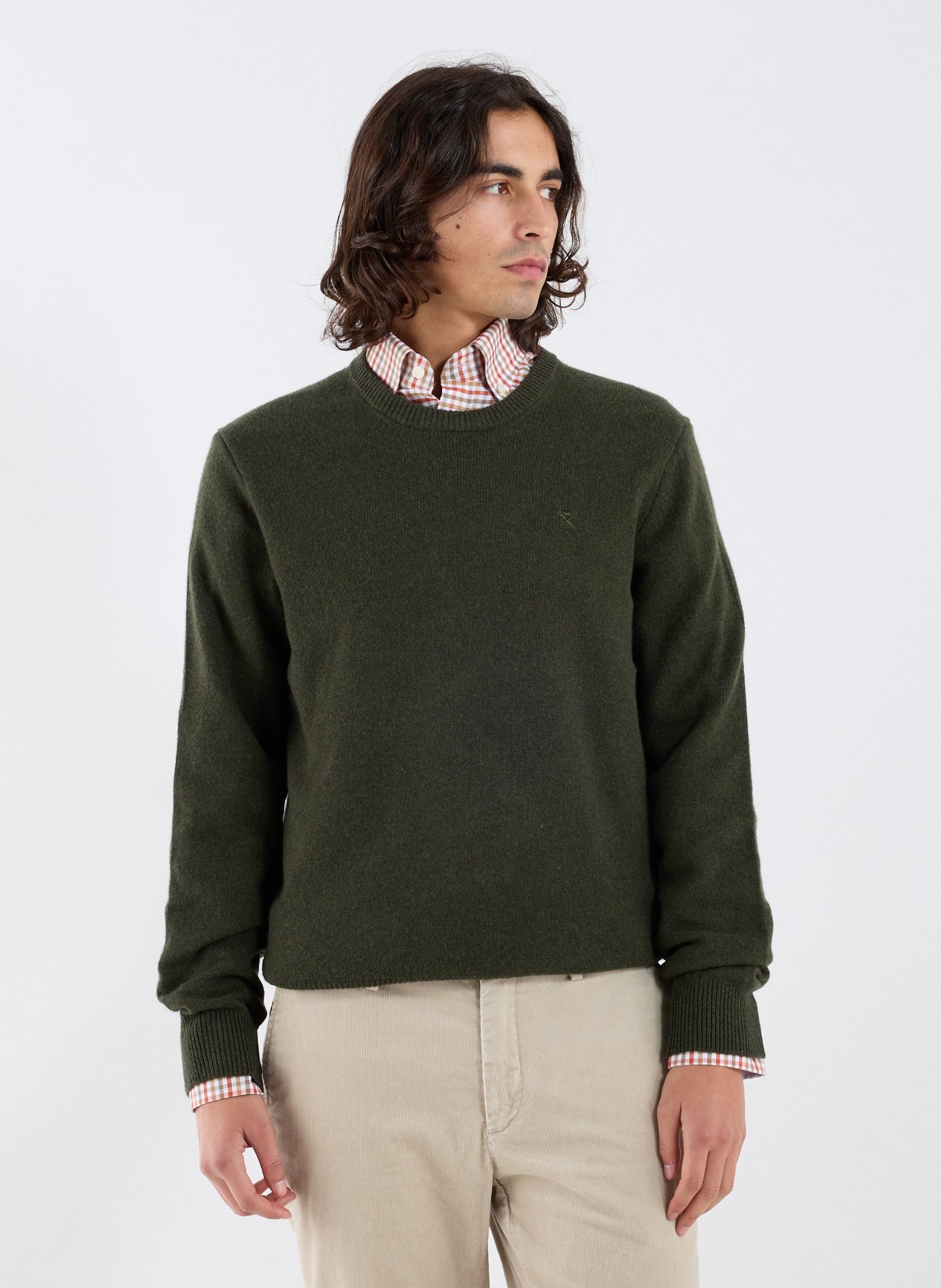 HACKETT Crew-neck jumper Green