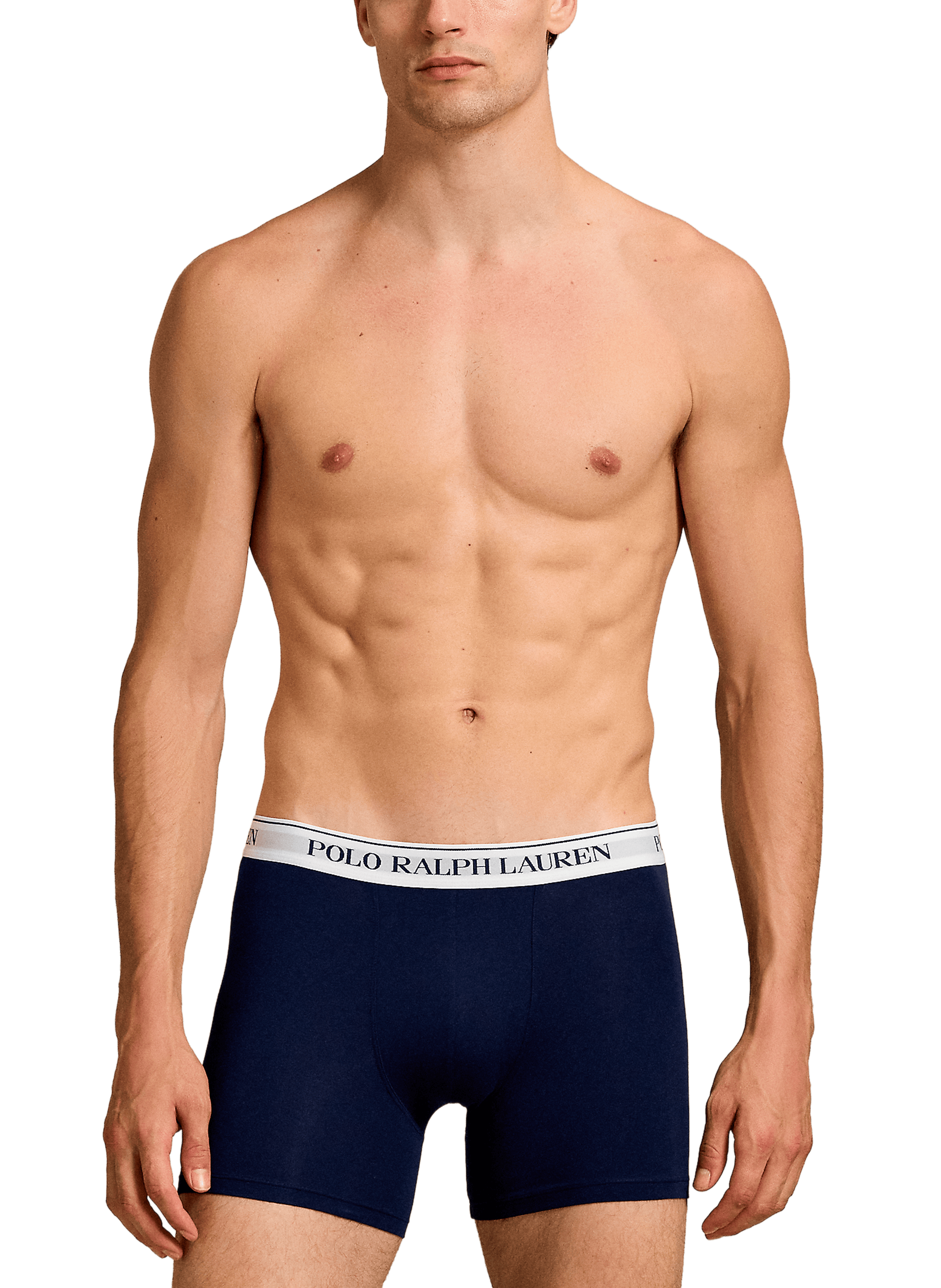 Lot de 3 boxers en coton mélangé POLO RALPH LAUREN Multicolore