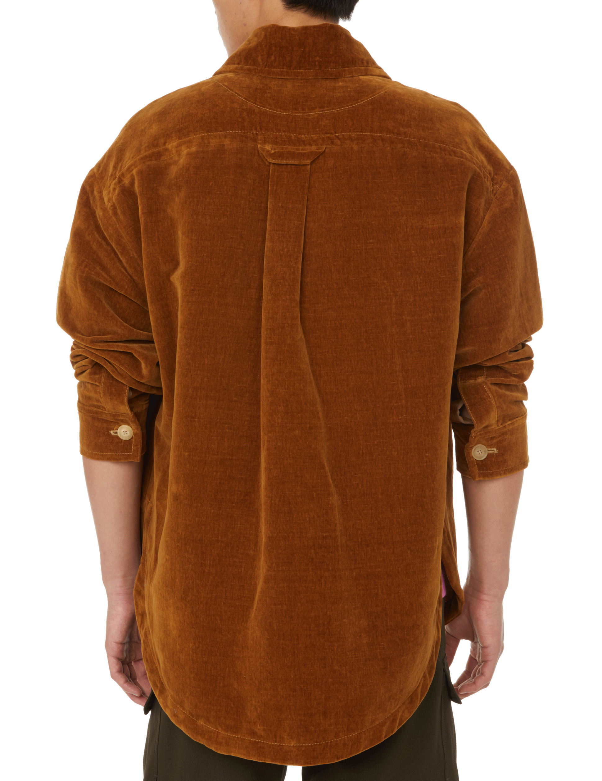 Le Blouson Montagne cotton and linen jacket JACQUEMUS Brown
