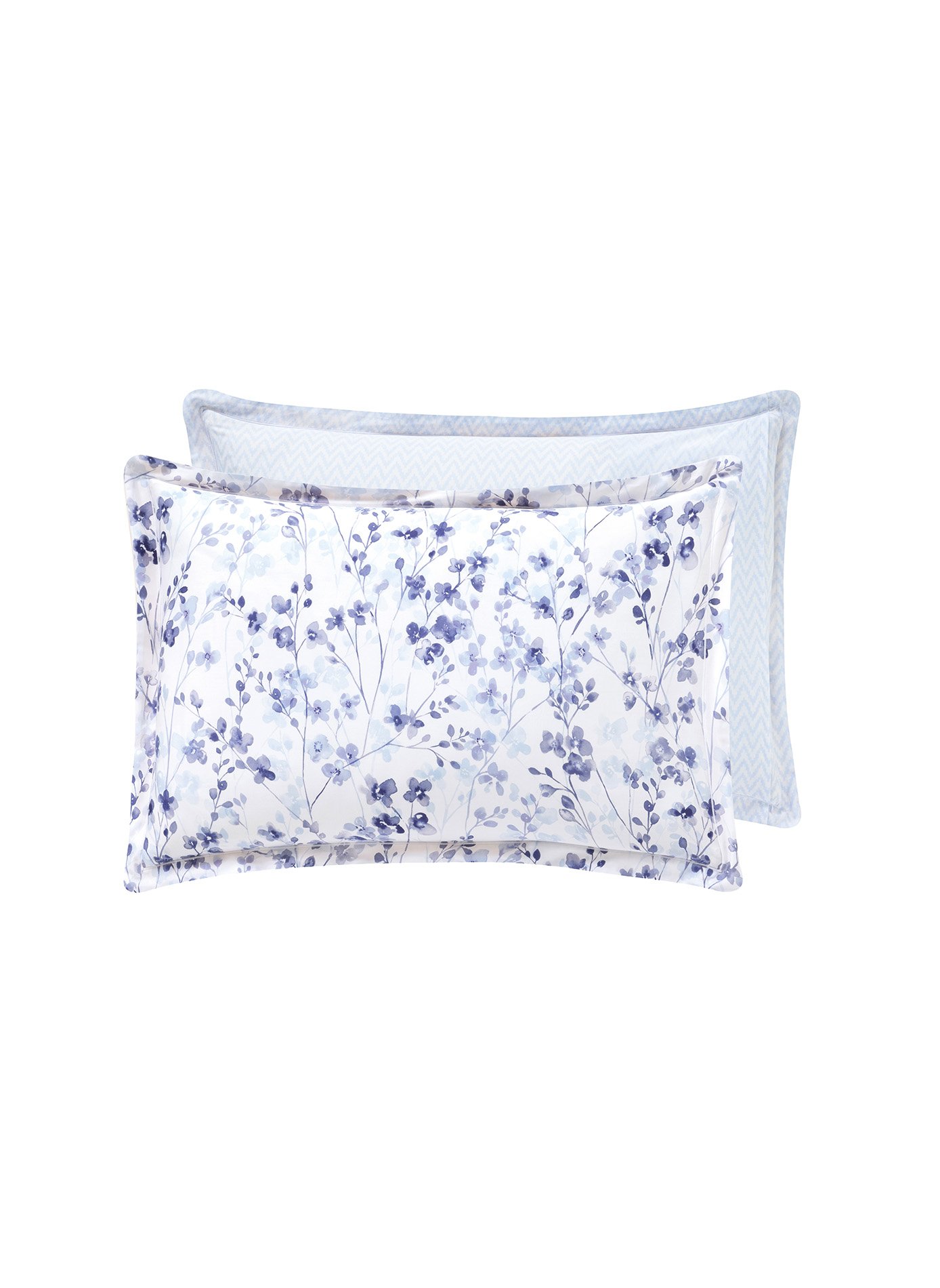 Taie d'oreiller calme ANNE DE SOLENE Bleu