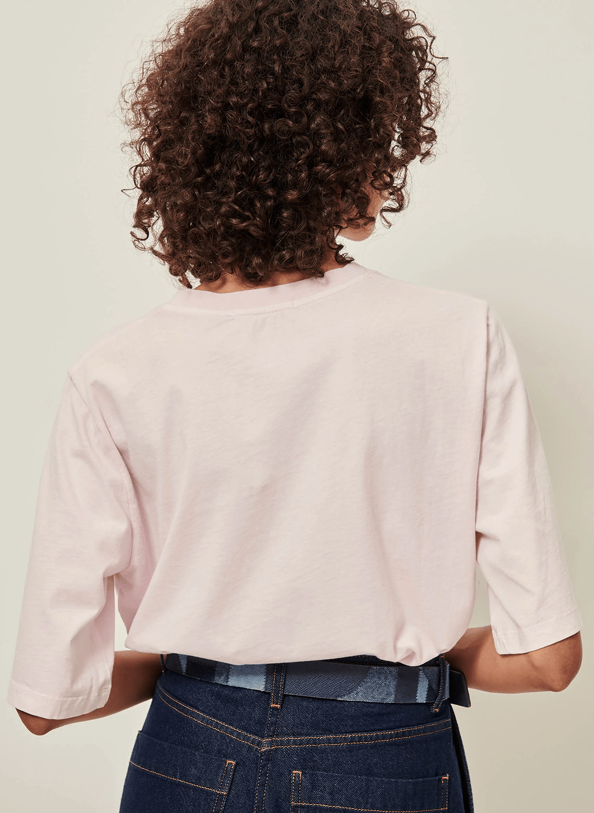 Tee-shirt oversize en coton sergio SESSUN Rose