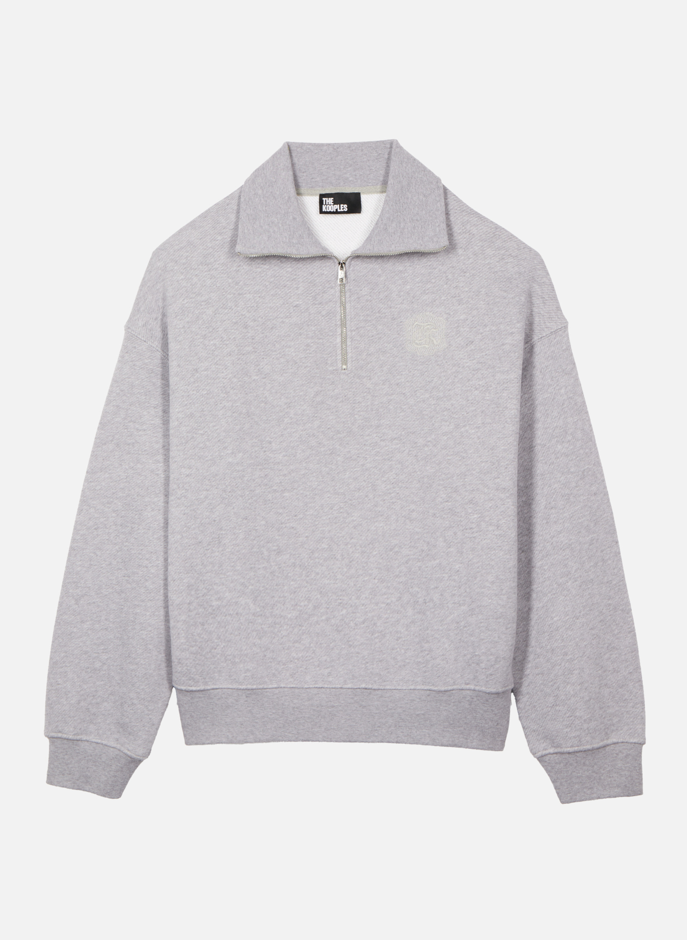 Sweatshirt col camionneur THE KOOPLES Gris