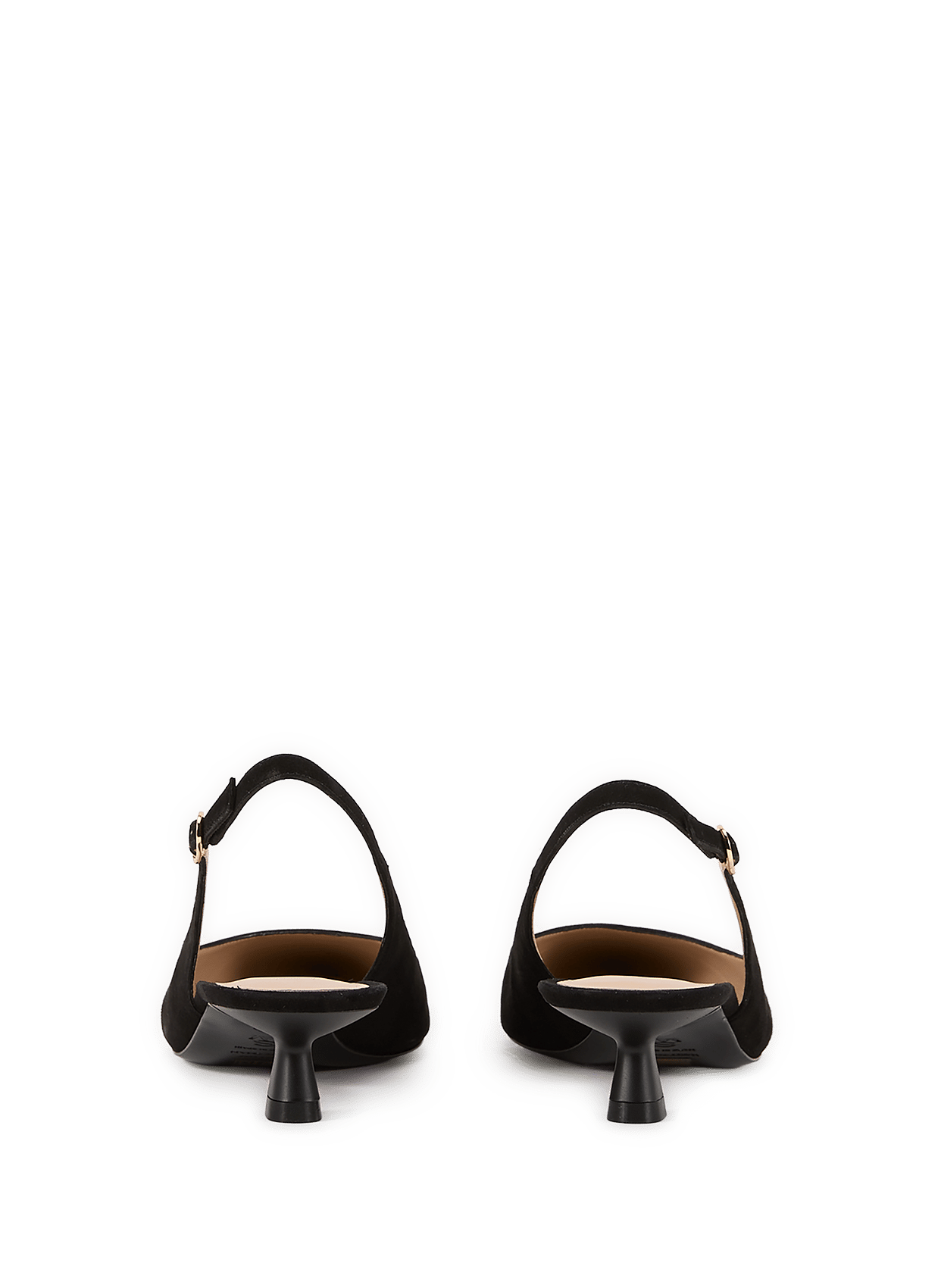 Slingback Stuart Sculpht 35 en cuir suédé STUART WEITZMAN Noir