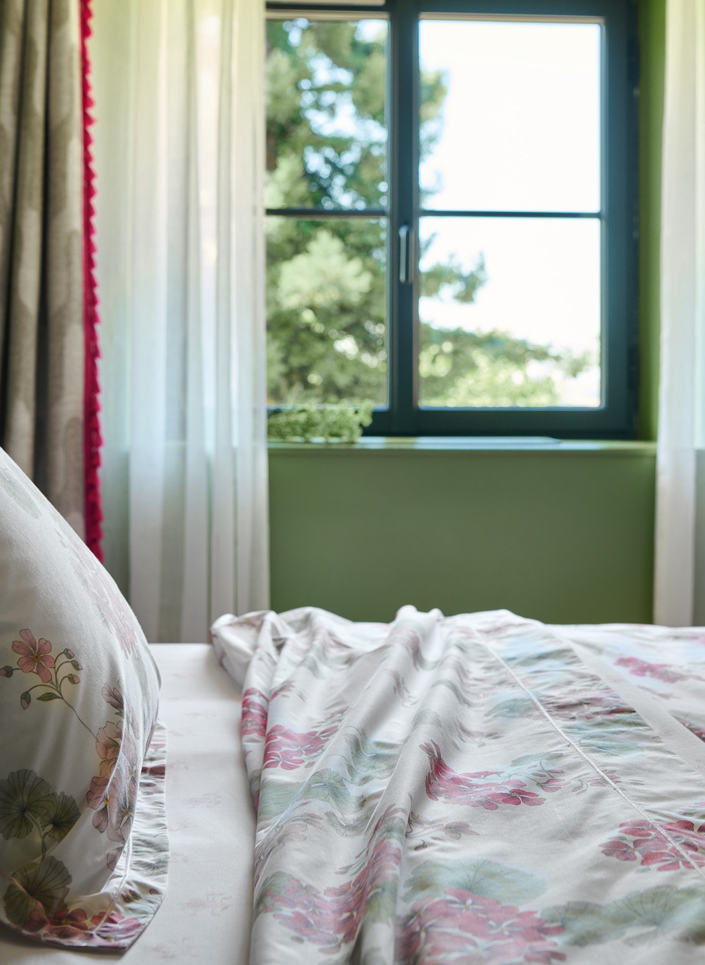 Drap housse flanerie ANNE DE SOLENE Blanc