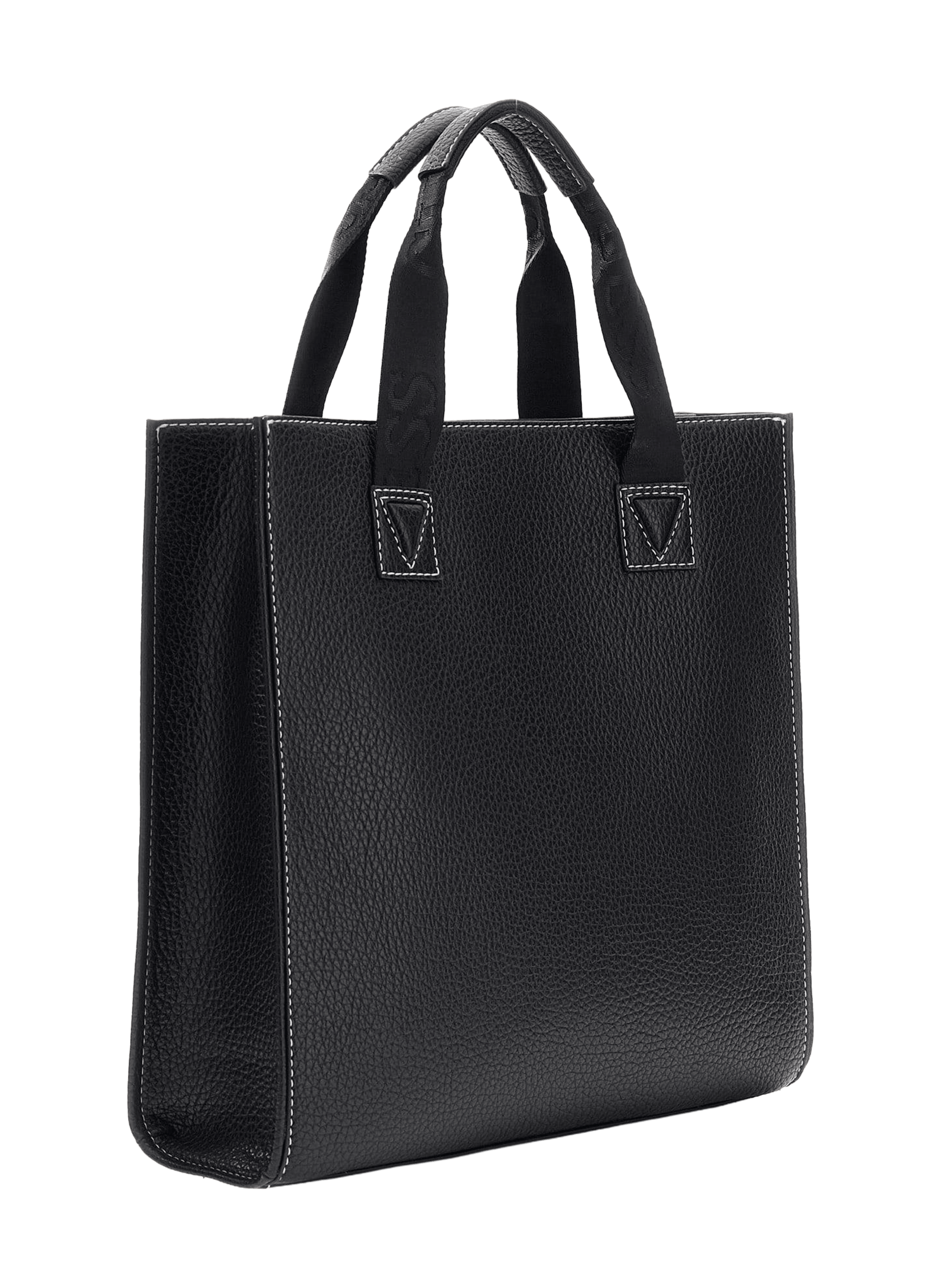 Tote bag with logo GUESS Black