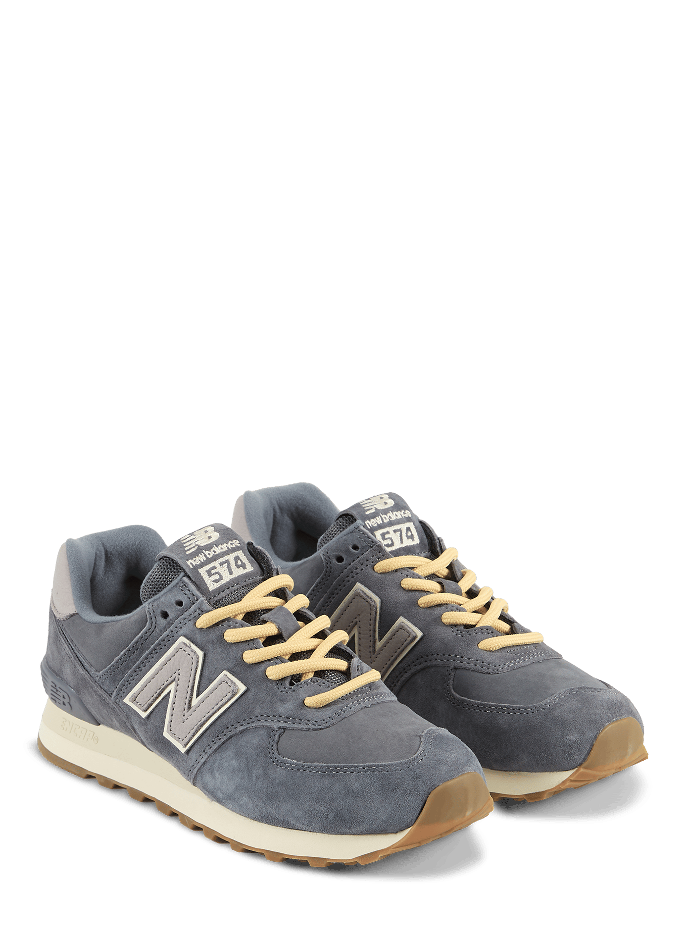 Suede leather sneakers NEW BALANCE Grey