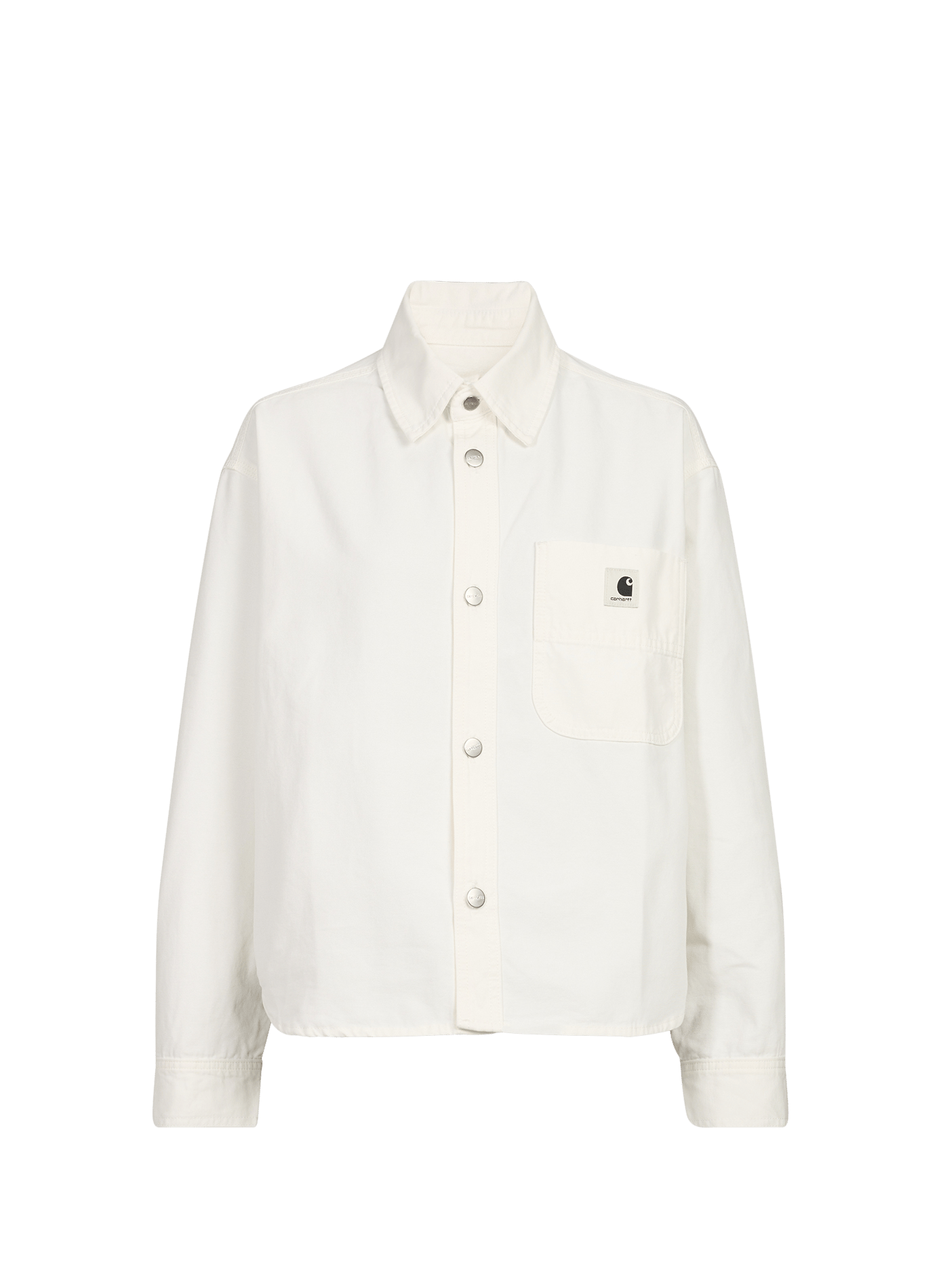 Overhemd met klassieke kraag van katoen CARHARTT WIP Beige