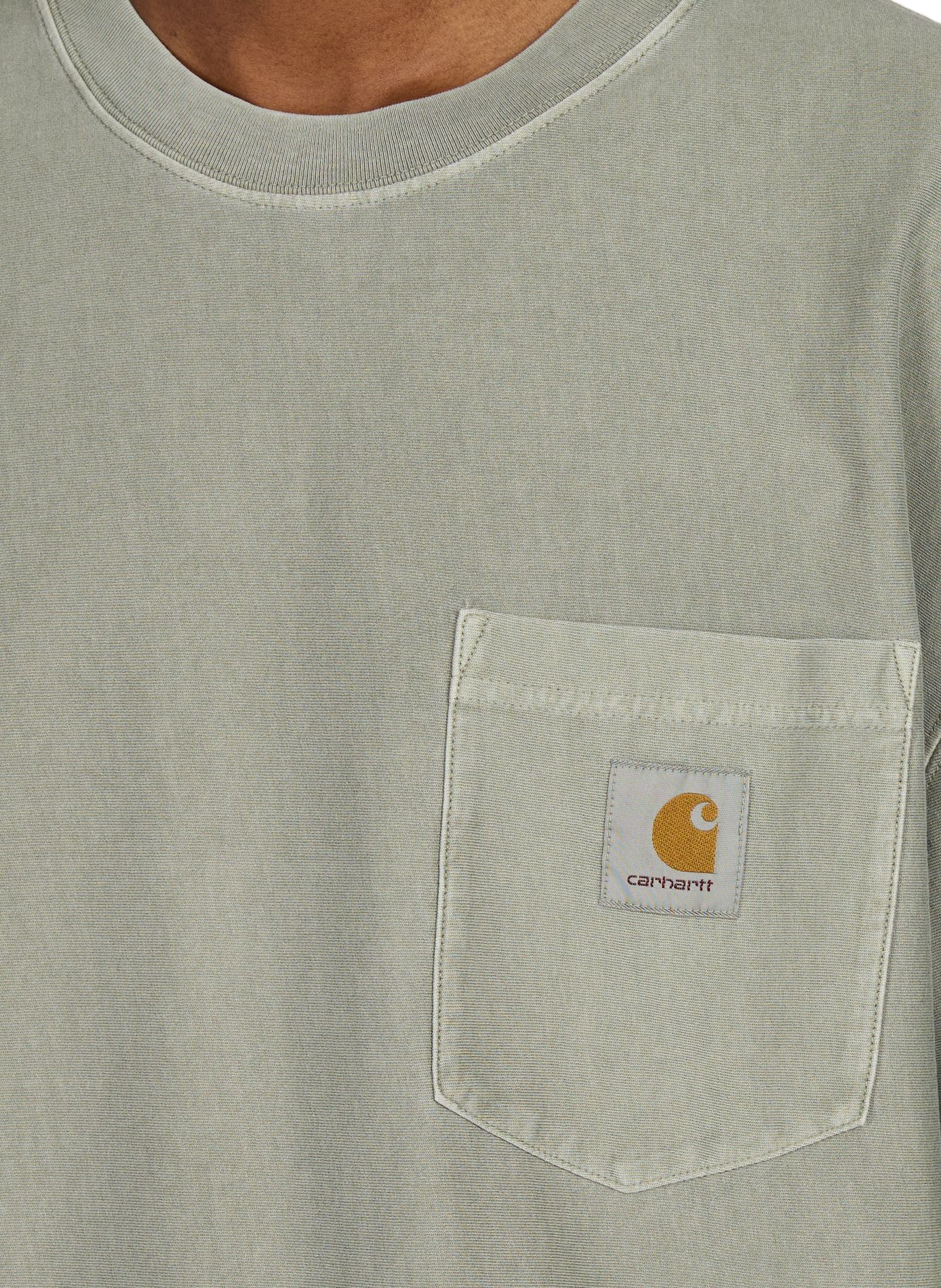 Long-sleeved cotton T-shirt CARHARTT WIP Green