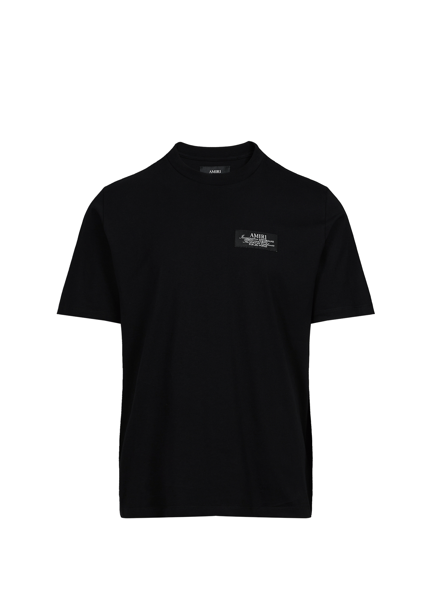 T-shirt en coton à motif AMIRI Noir