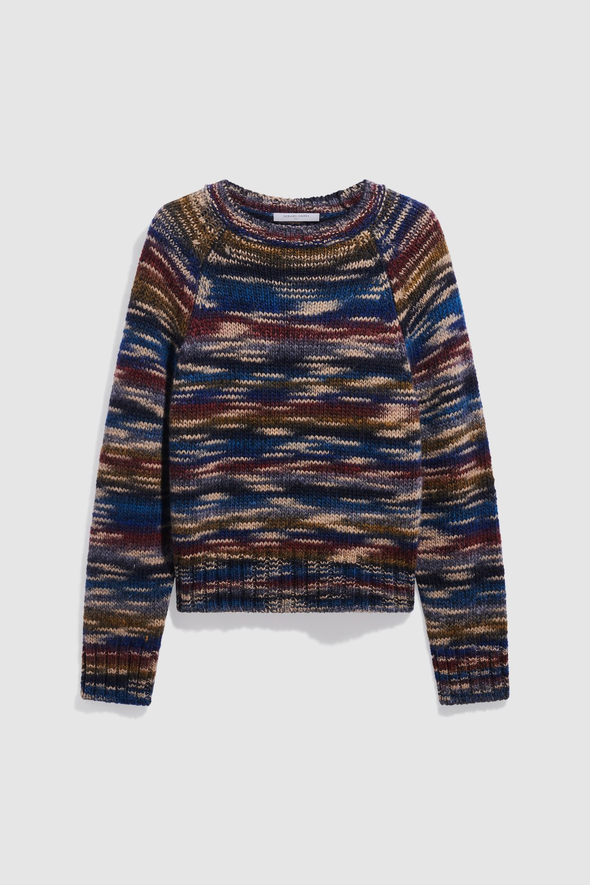Pull épais rayé chiné - roane GERARD DAREL Multicolore