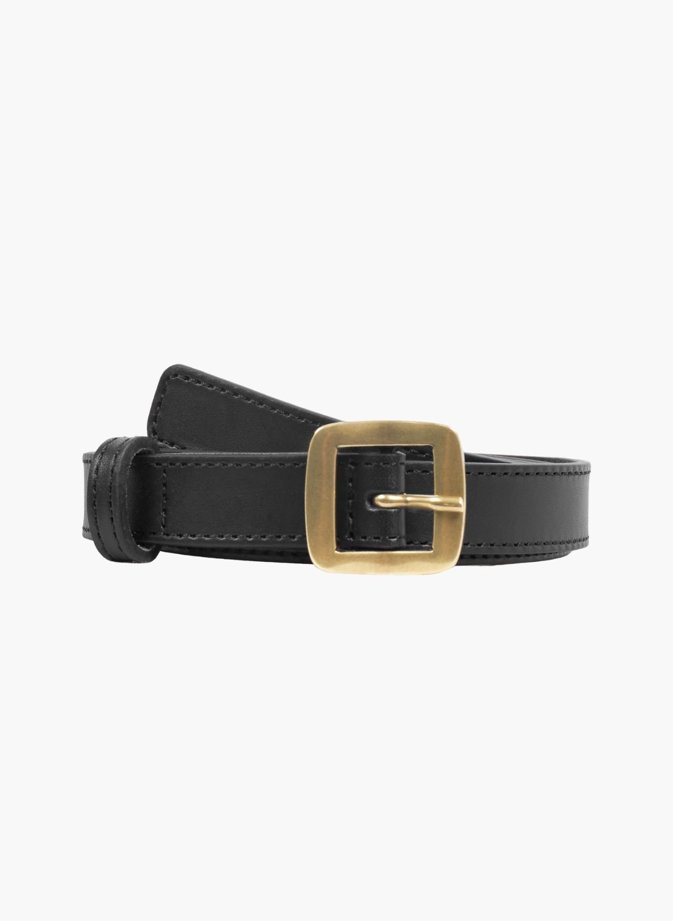 Ceinture alix cuir JULES & JENN Noir