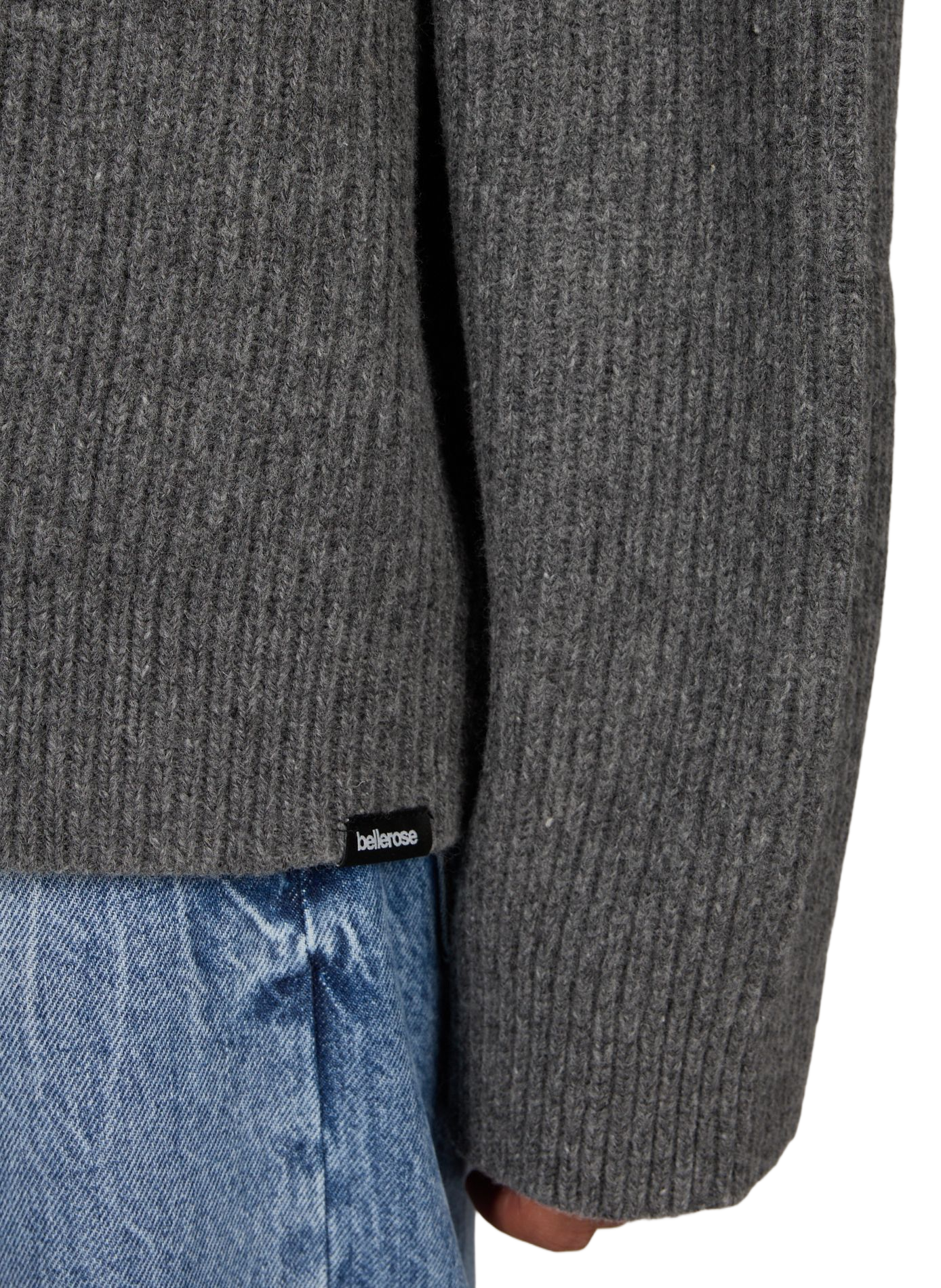 Straight wool jumper BELLEROSE Grey