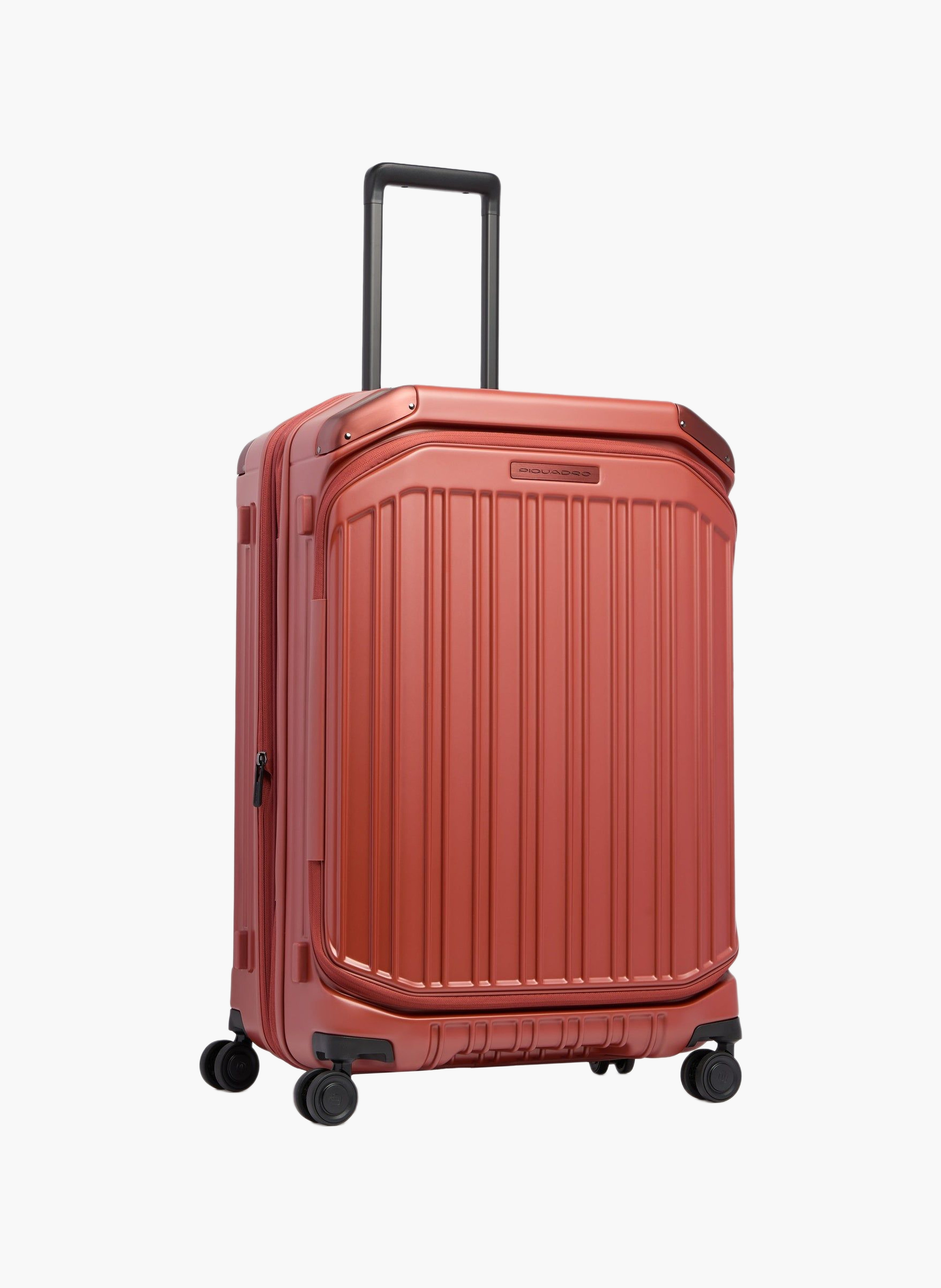 Valise taille moyenne à 4 roues expansible PIQUADRO Marron