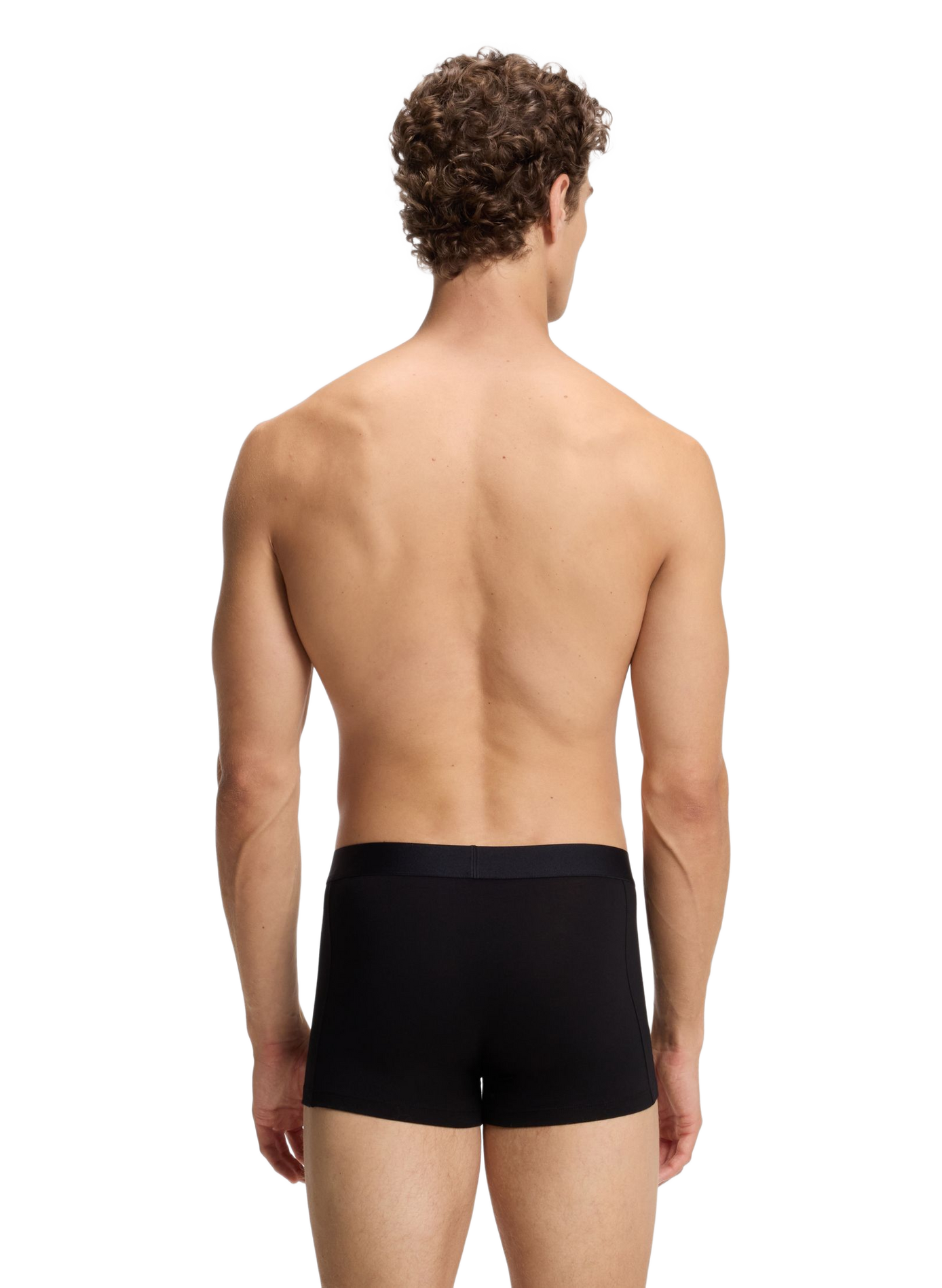 Set of three cotton-blend boxers BOSS Multicolour
